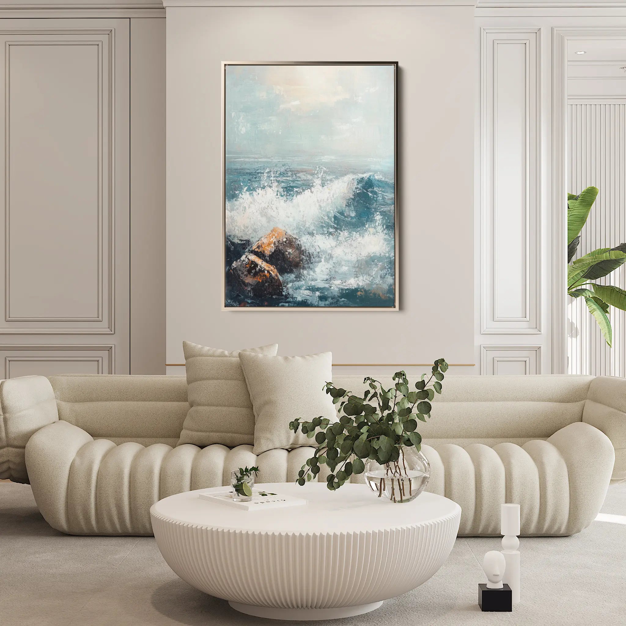 Landscape Canvas Wall Art WAD311-L 90 x 60 cm / Stretched on hidden frame