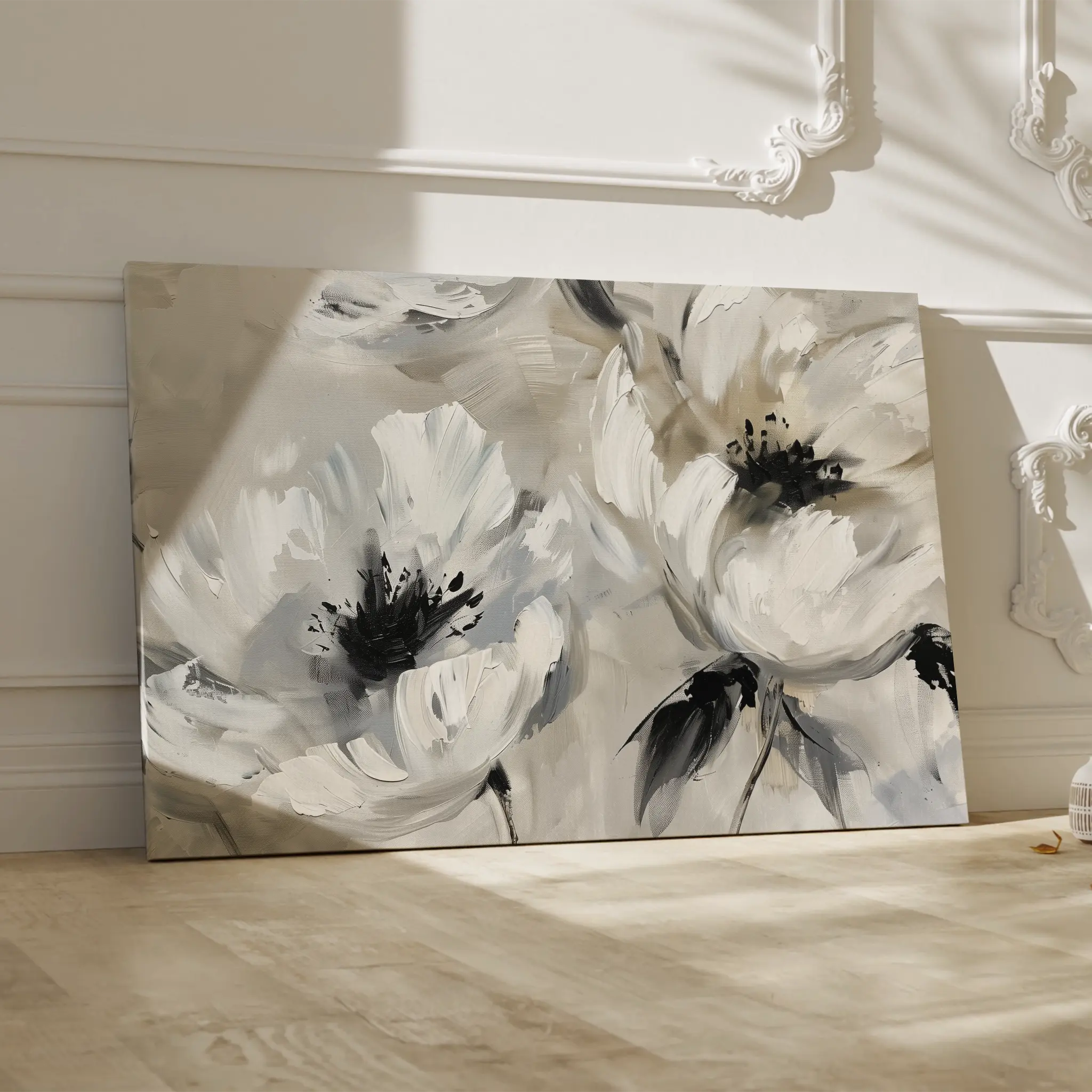 Floral Canvas Wall Art WAD312-F 90 x 60 cm / Stretched on hidden frame