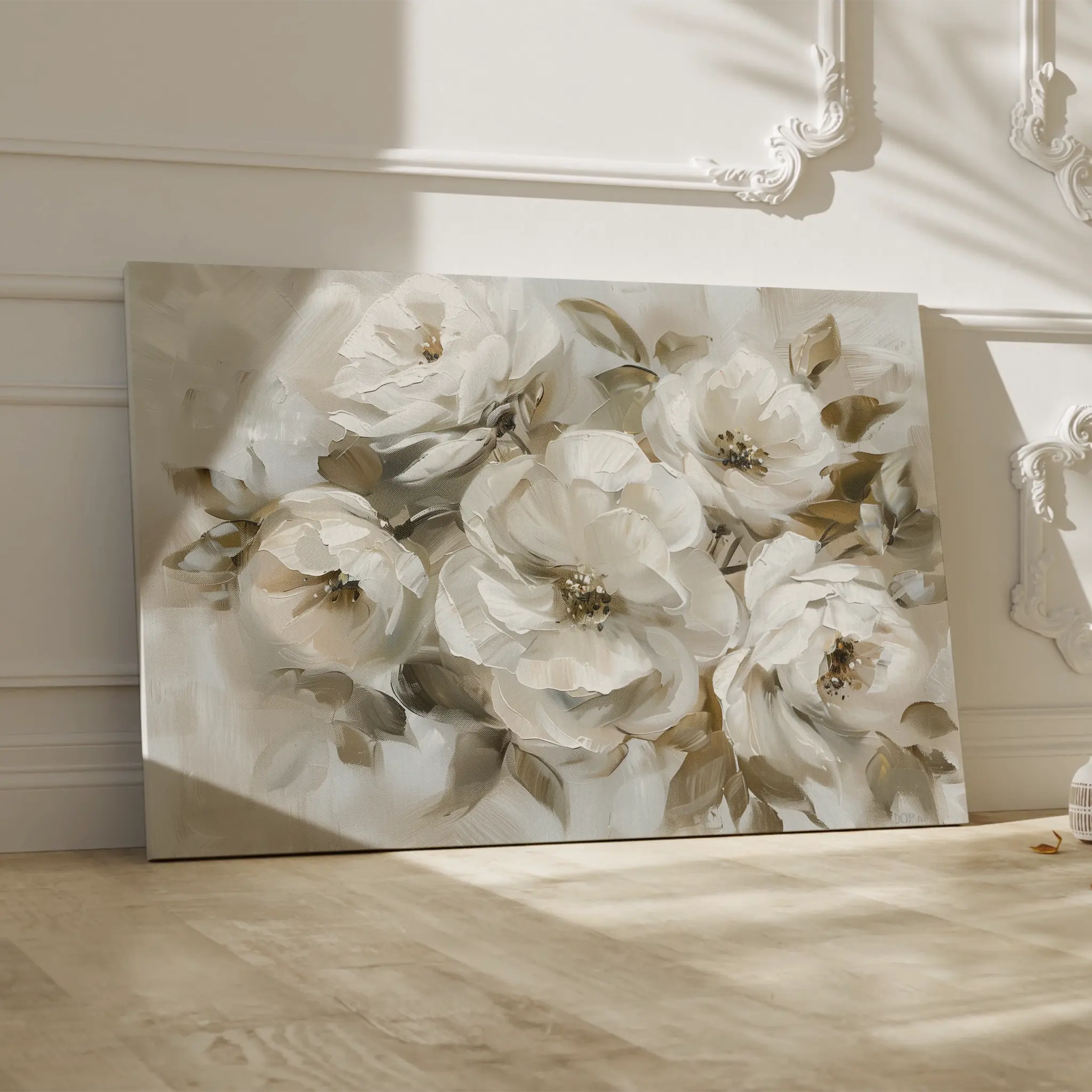 Floral Canvas Wall Art WAD313-F 90 x 60 cm / Stretched on hidden frame