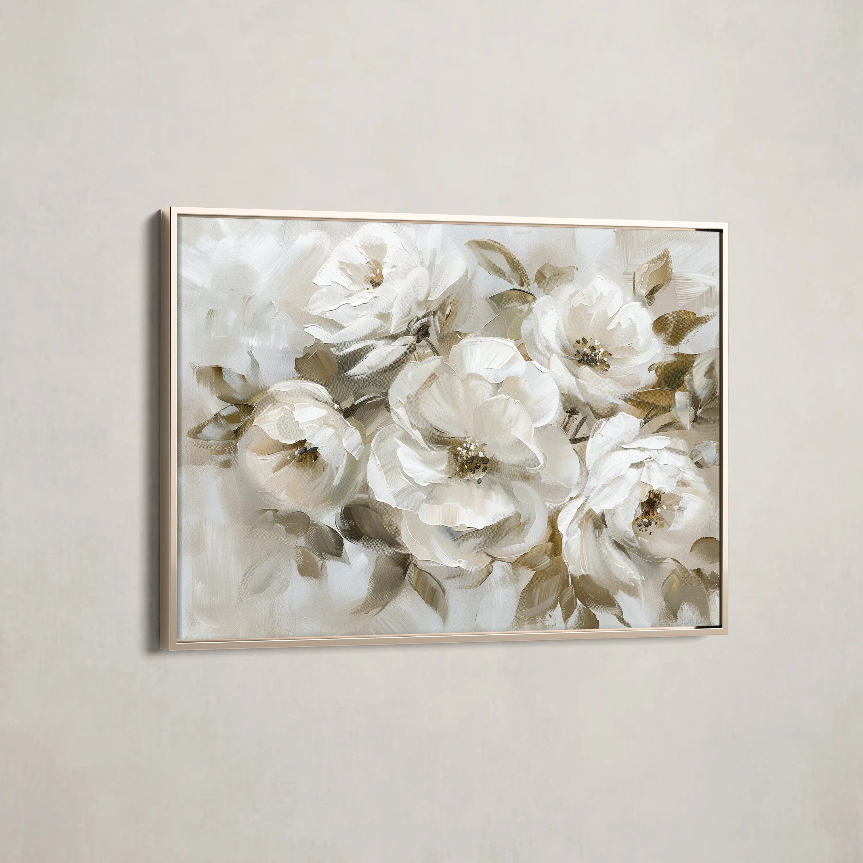 Floral Canvas Wall Art WAD313-F 90 x 60 cm / Stretched on hidden frame