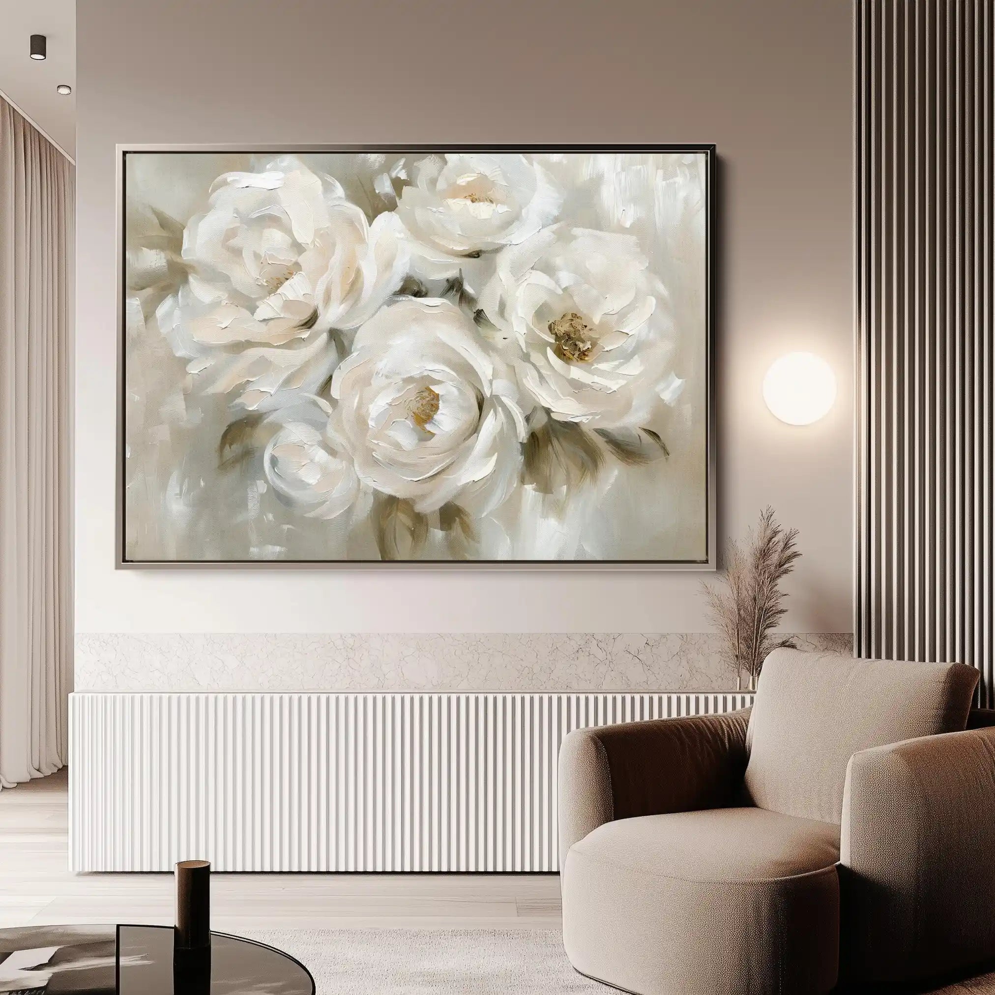Floral Canvas Wall Art WAD314-F 90 x 60 cm / Stretched on hidden frame
