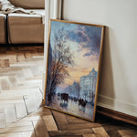 Landscape 314 Canvas Art 90 x 60 cm / Stretched on hidden frame
