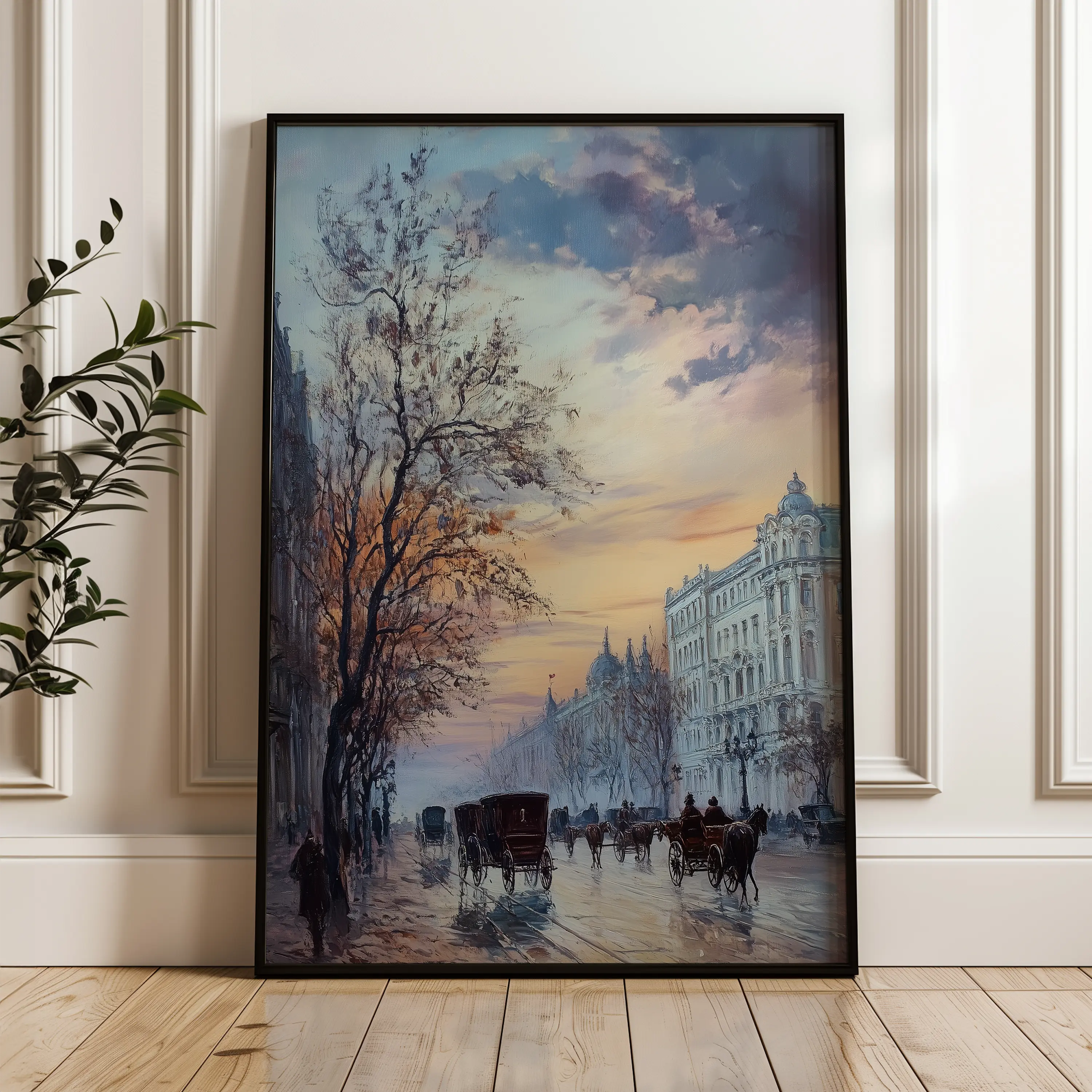 Landscape Canvas Wall Art WAD314-L 90 x 60 cm / Stretched on hidden frame