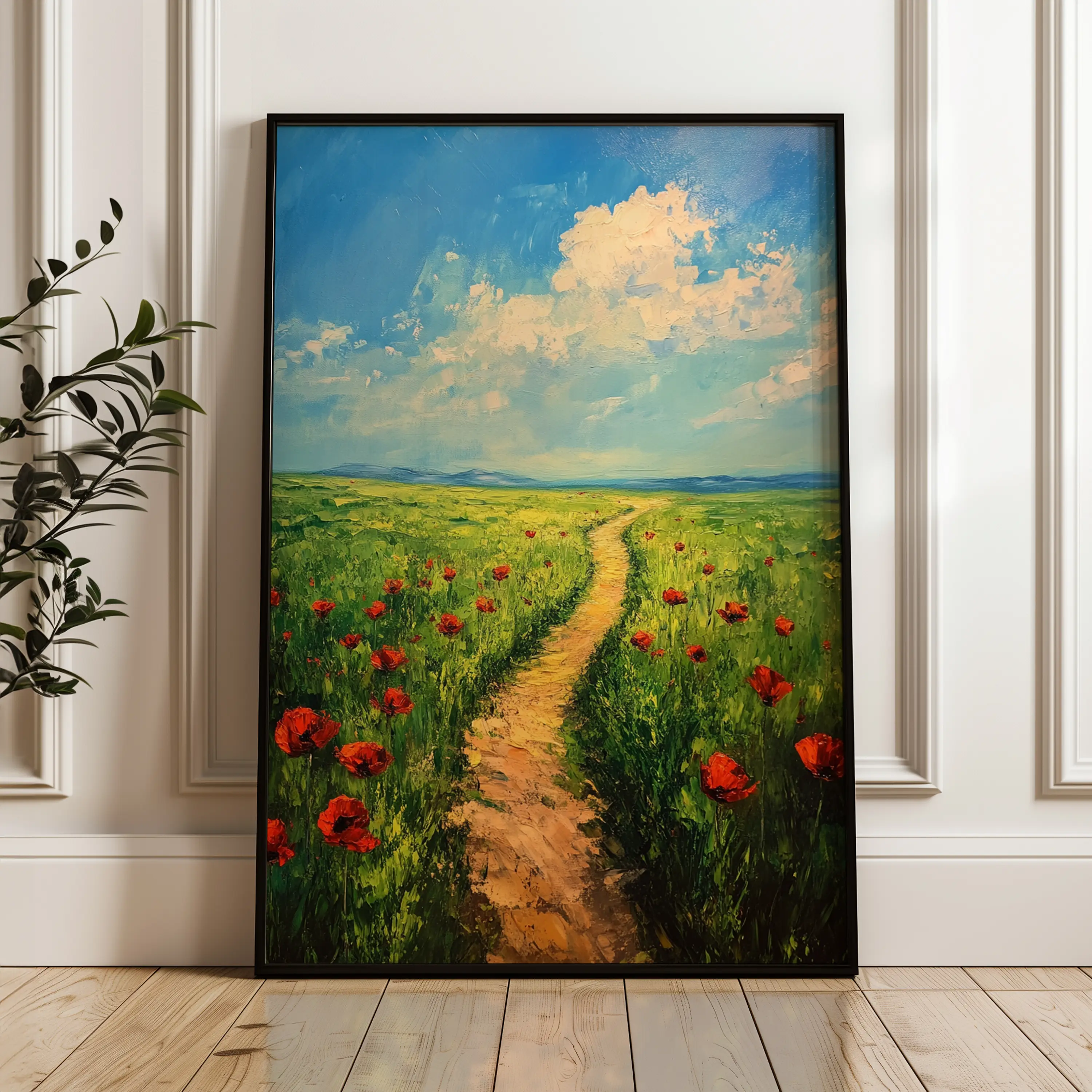 Landscape Canvas Wall Art WAD315-L 90 x 60 cm / Stretched on hidden frame