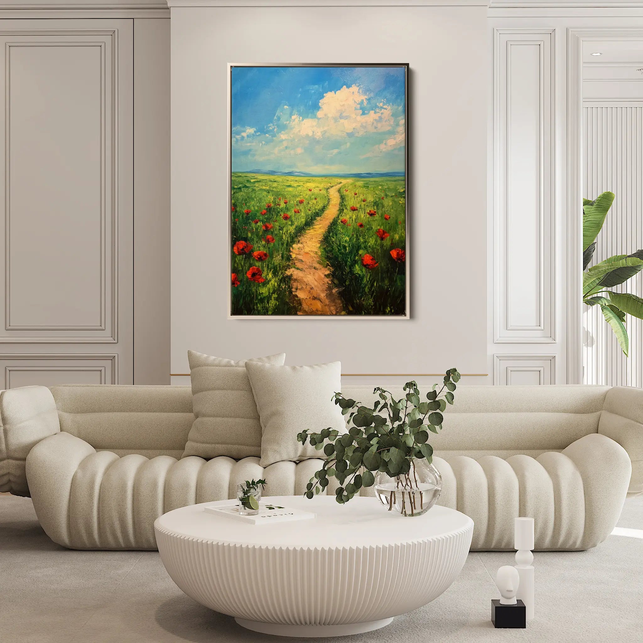 Landscape Canvas Wall Art WAD315-L 90 x 60 cm / Stretched on hidden frame