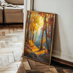 Landscape 317 Canvas Art 90 x 60 cm / Stretched on hidden frame