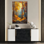 Landscape 317 Canvas Art 90 x 60 cm / Stretched on hidden frame