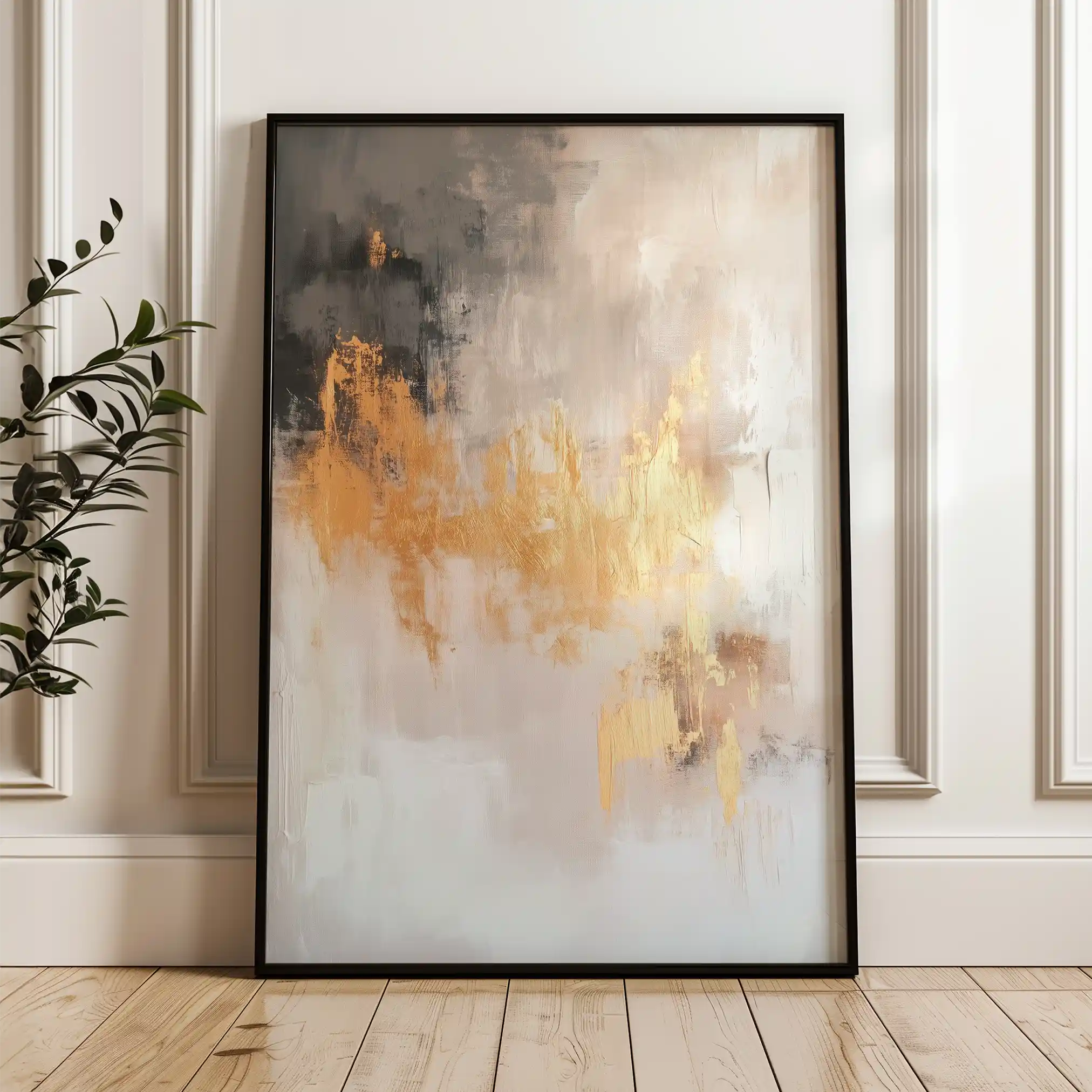 Abstract 318 Canvas Art 60 x 40 cm / Stretched on hidden frame