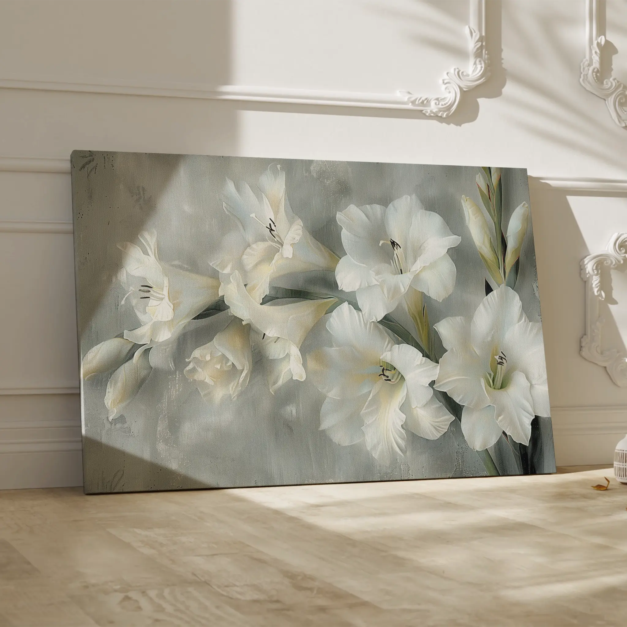 Floral Canvas Wall Art WAD318-F 90 x 60 cm / Stretched on hidden frame