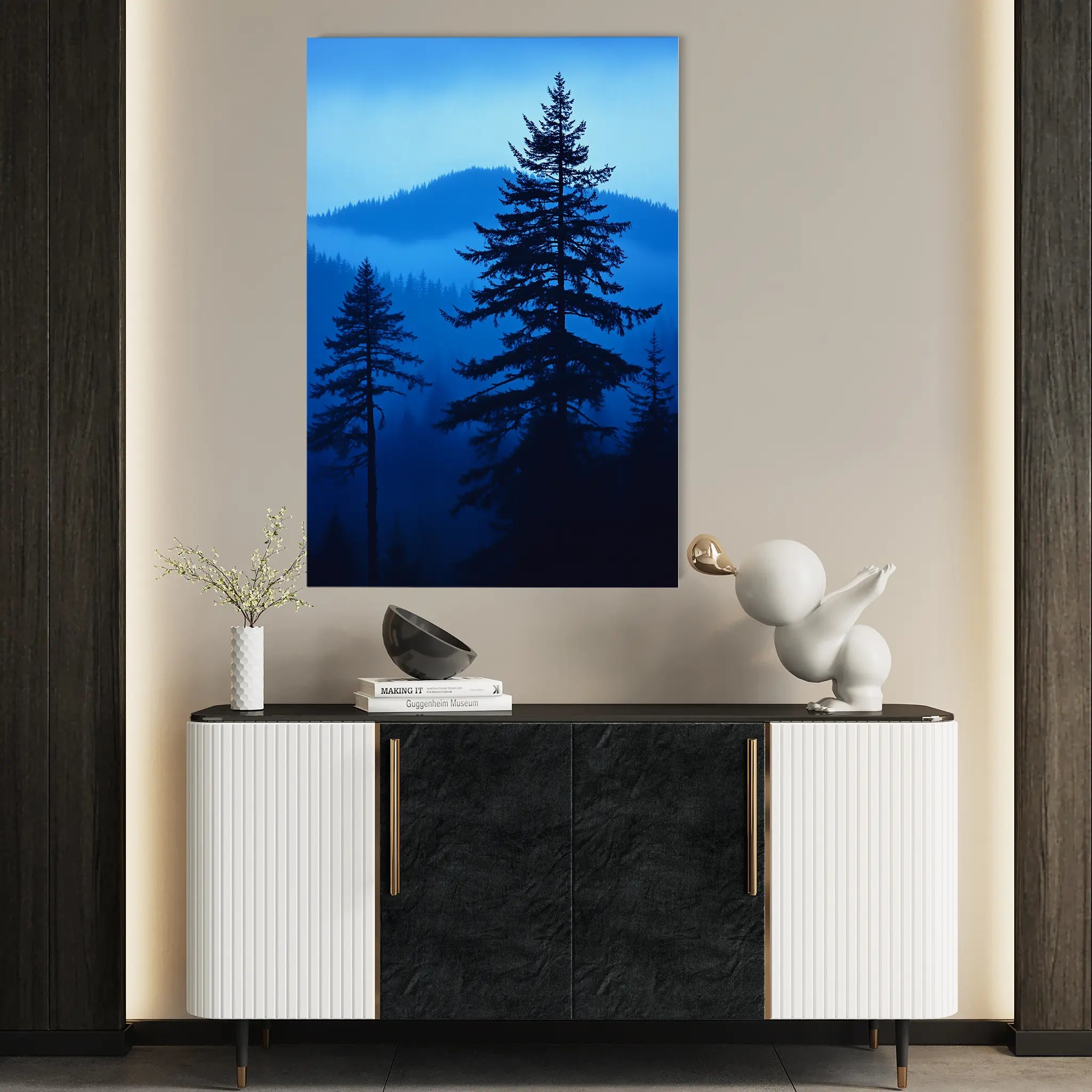 Landscape Canvas Wall Art WAD318-L 90 x 60 cm / Stretched on hidden frame