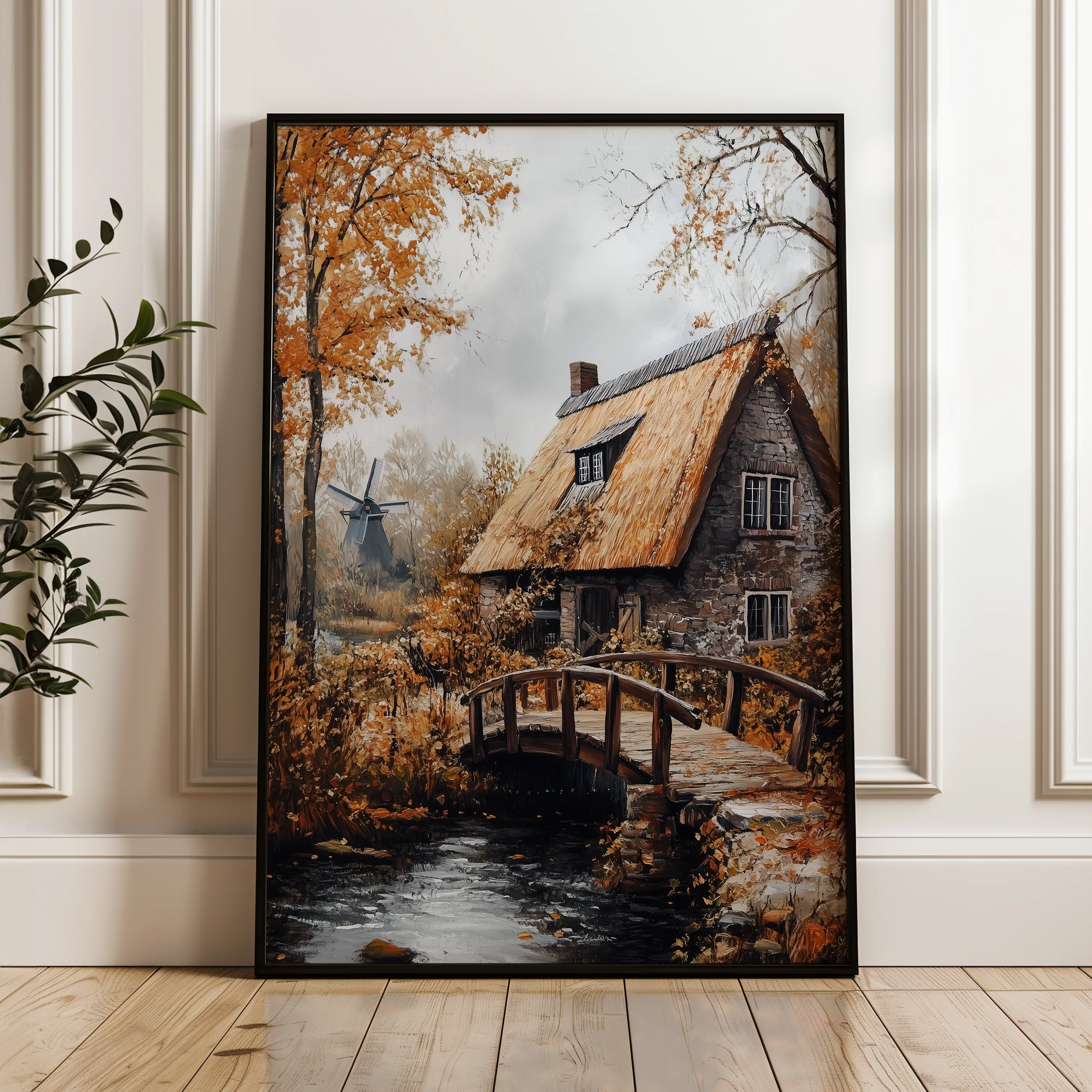 Landscape Canvas Wall Art WAD319-L 90 x 60 cm / Stretched on hidden frame