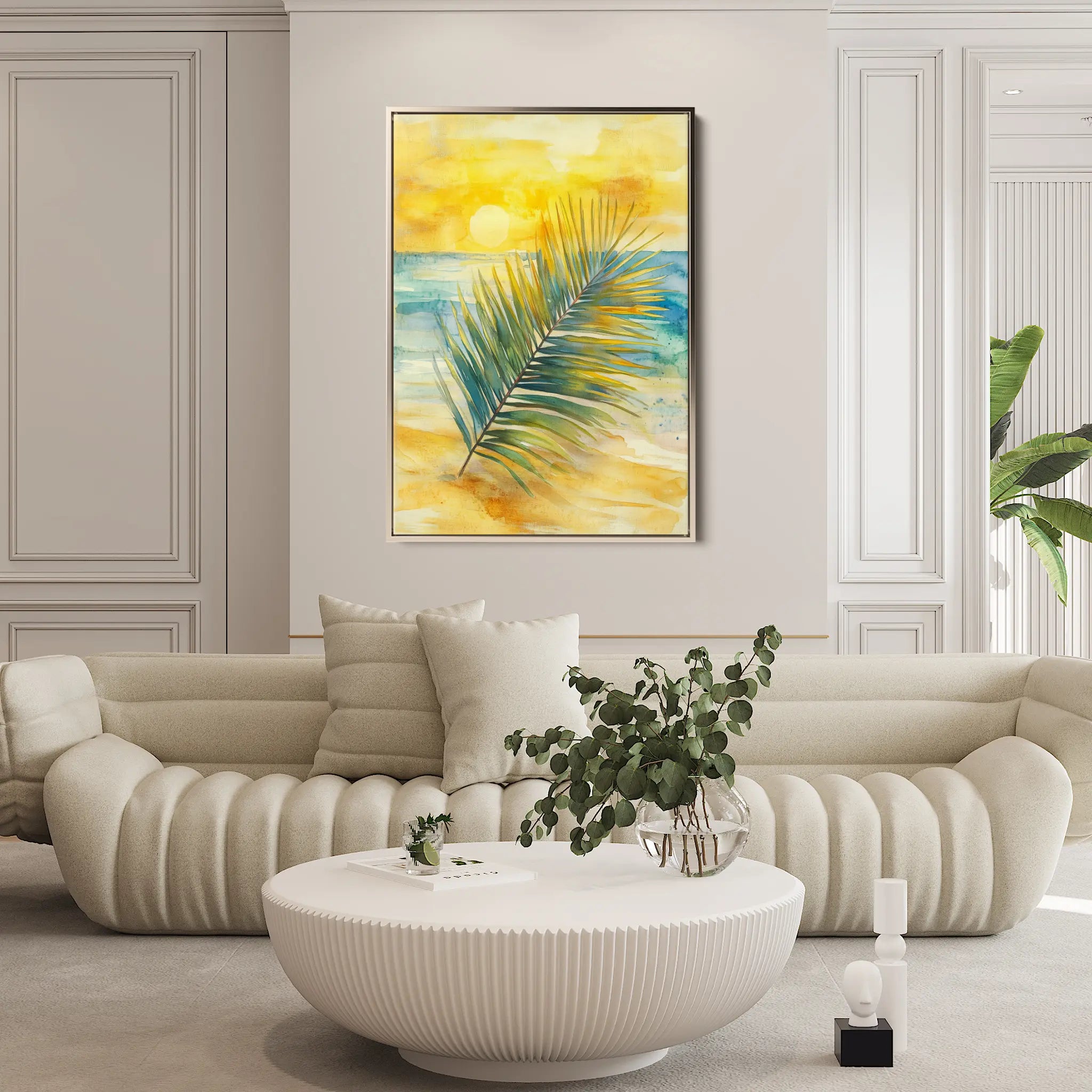 Landscape Canvas Wall Art WAD320-L 90 x 60 cm / Stretched on hidden frame