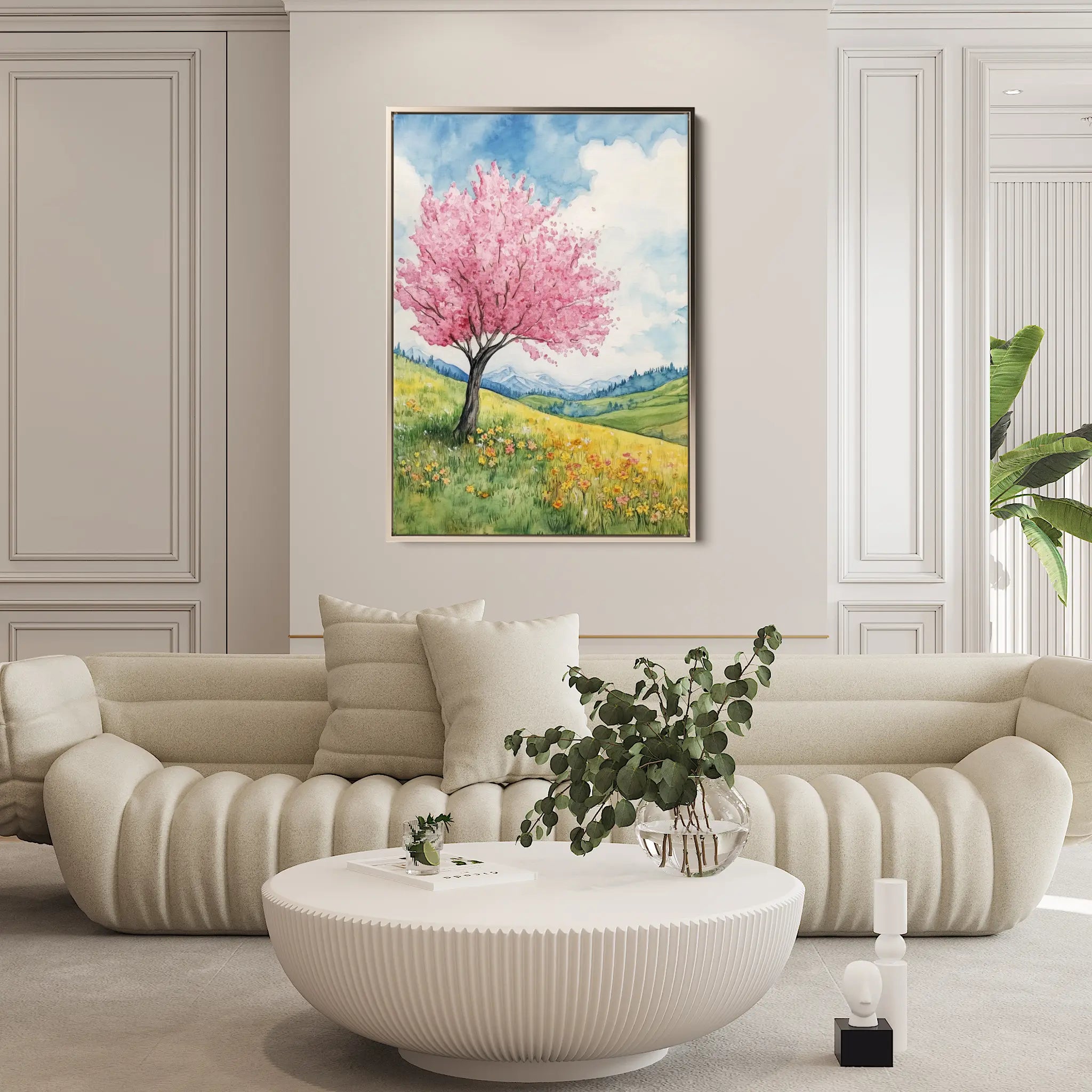 Landscape Canvas Wall Art WAD321-L 90 x 60 cm / Stretched on hidden frame