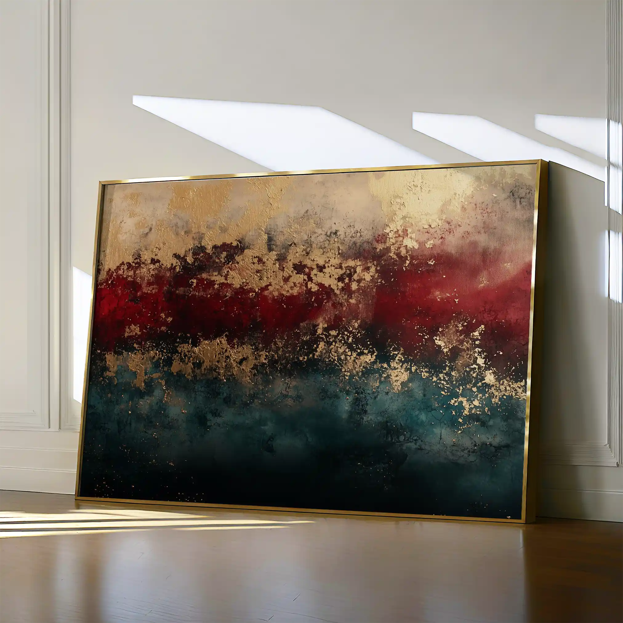 Abstract 322 Canvas Art 60 x 40 cm / Stretched on hidden frame