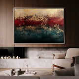 Abstract 322 Canvas Art 60 x 40 cm / Stretched on hidden frame