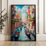 Landscape 322 Canvas Art 90 x 60 cm / Stretched on hidden frame