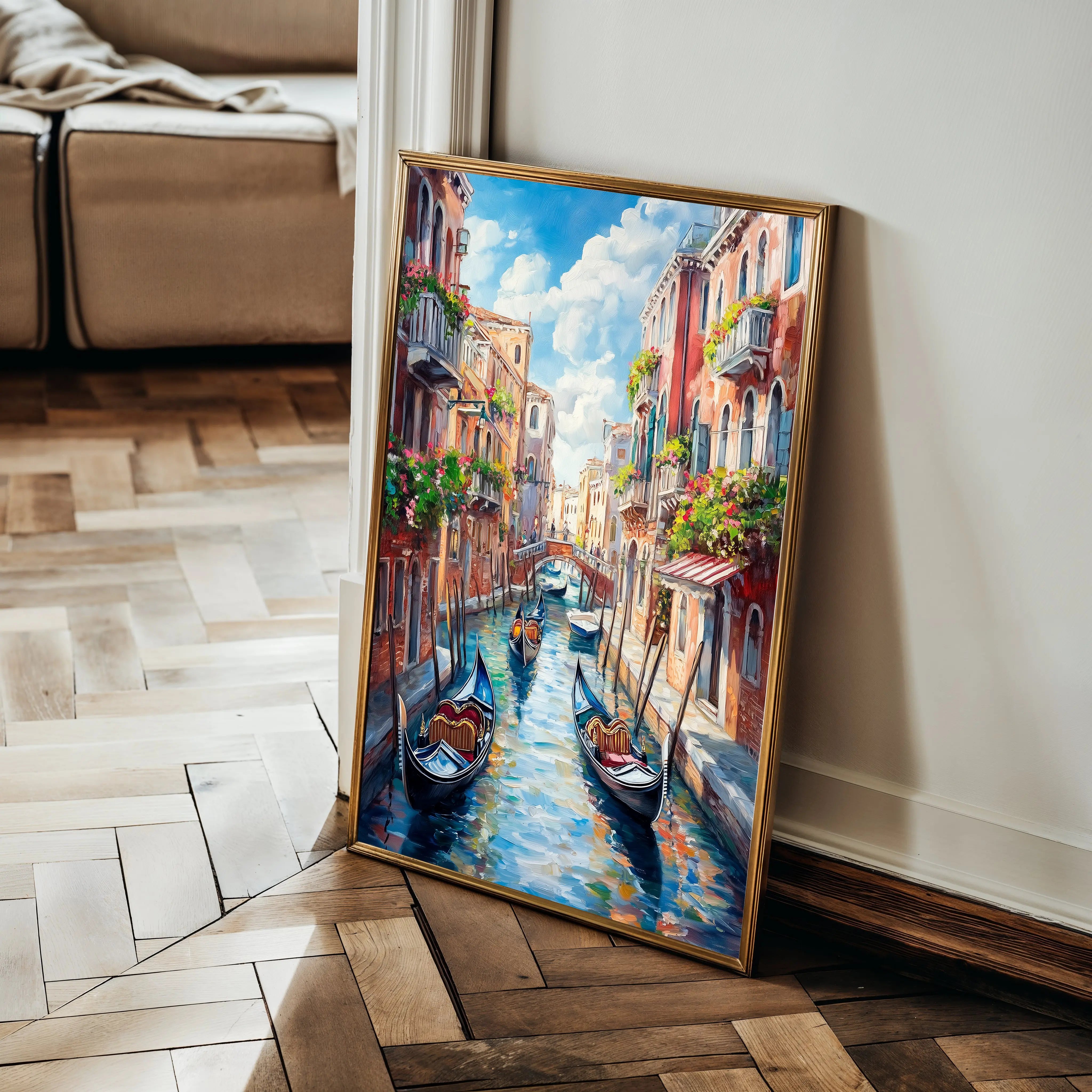 Landscape Canvas Wall Art WAD322-L 90 x 60 cm / Stretched on hidden frame