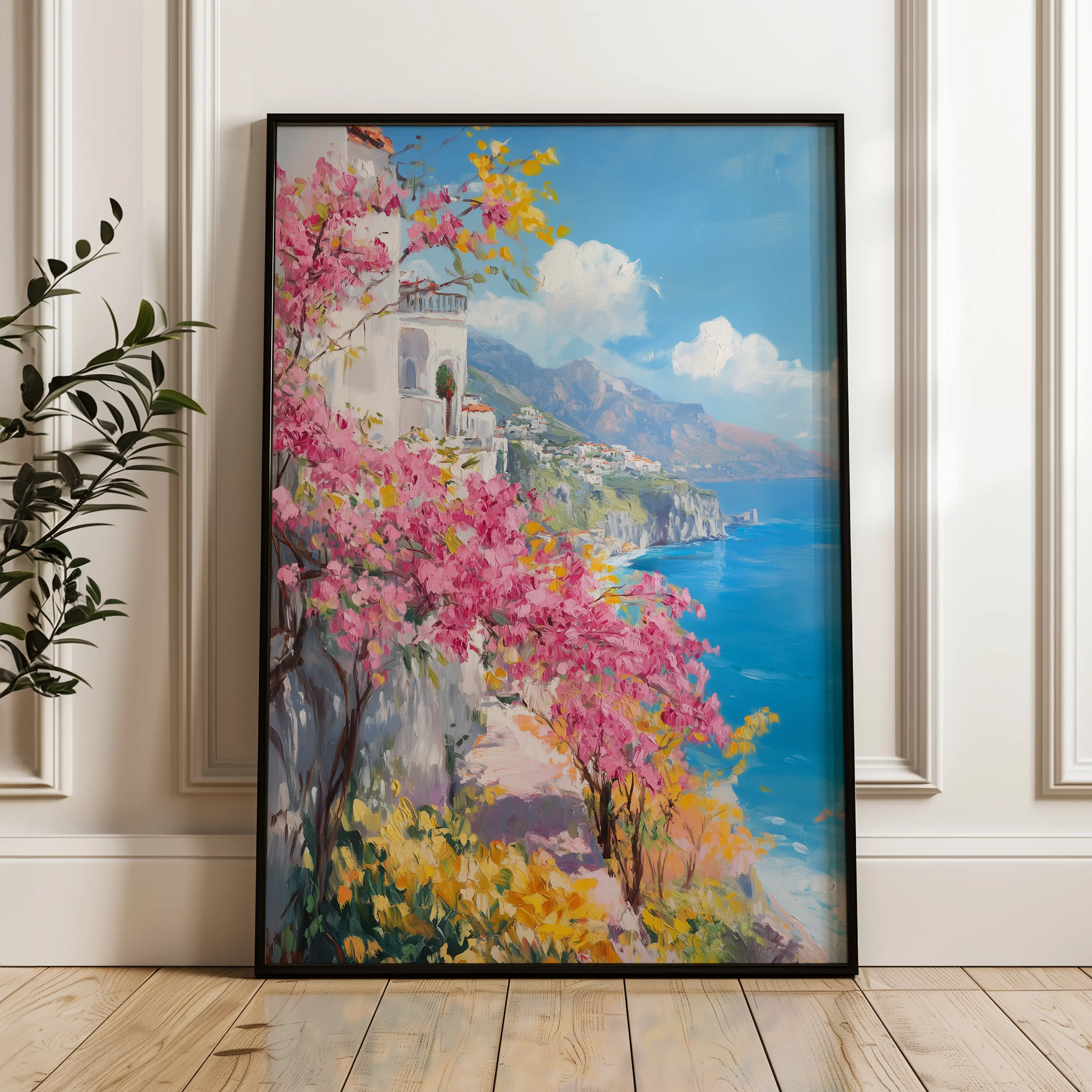 Landscape Canvas Wall Art WAD323-L 90 x 60 cm / Stretched on hidden frame