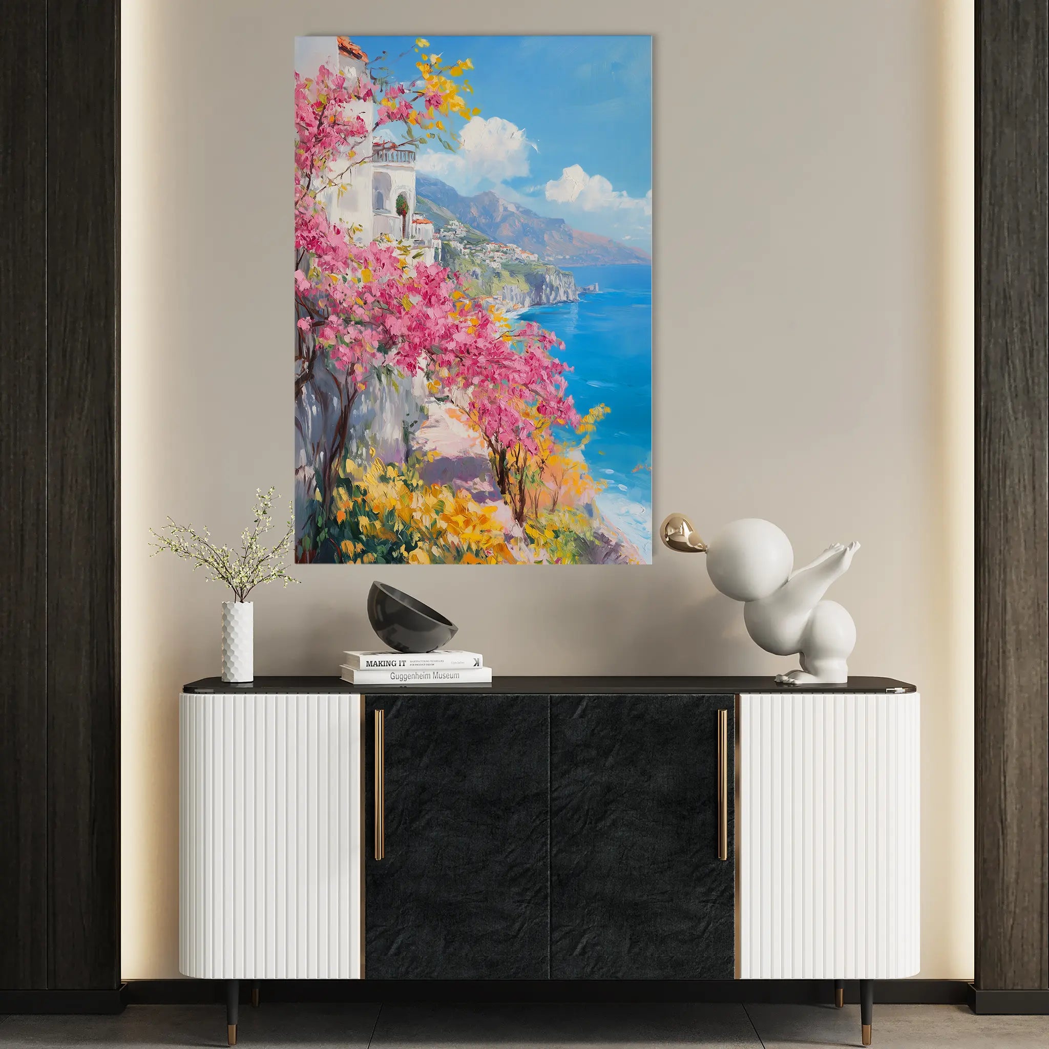 Landscape Canvas Wall Art WAD323-L 90 x 60 cm / Stretched on hidden frame