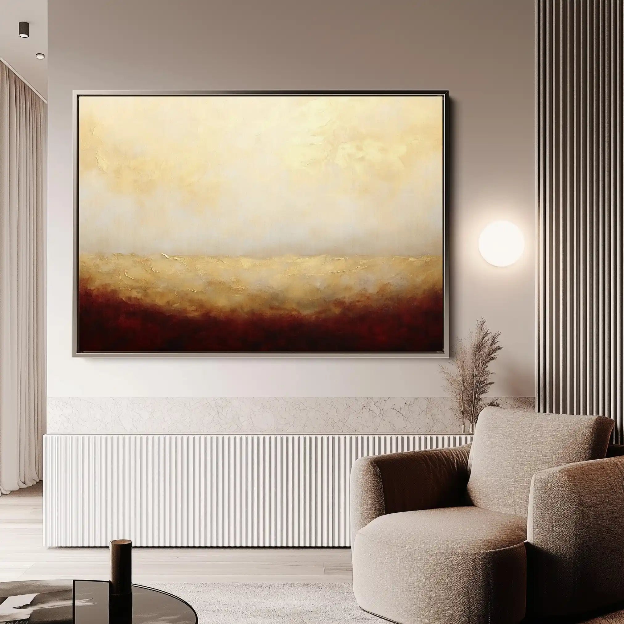 Abstract Canvas Wall Art WAD324-A 90 x 60 cm / Stretched on hidden frame