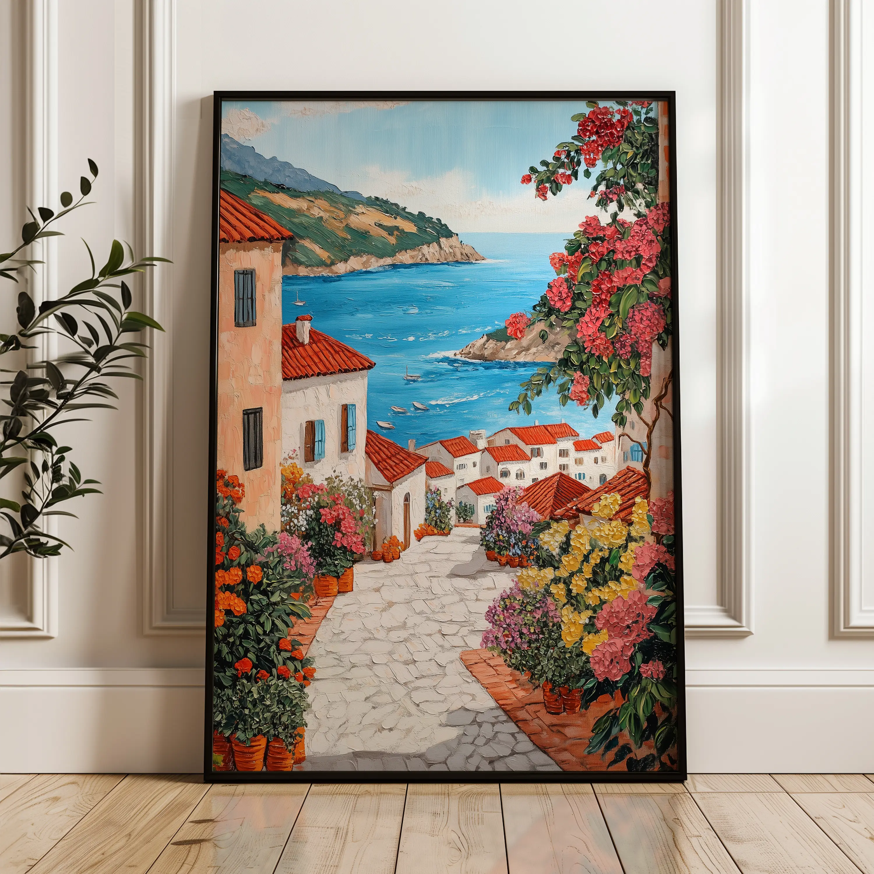 Landscape Canvas Wall Art WAD324-L 90 x 60 cm / Stretched on hidden frame