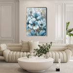 Floral Canvas Wall Art WAD325-F 90 x 60 cm / Stretched on hidden frame