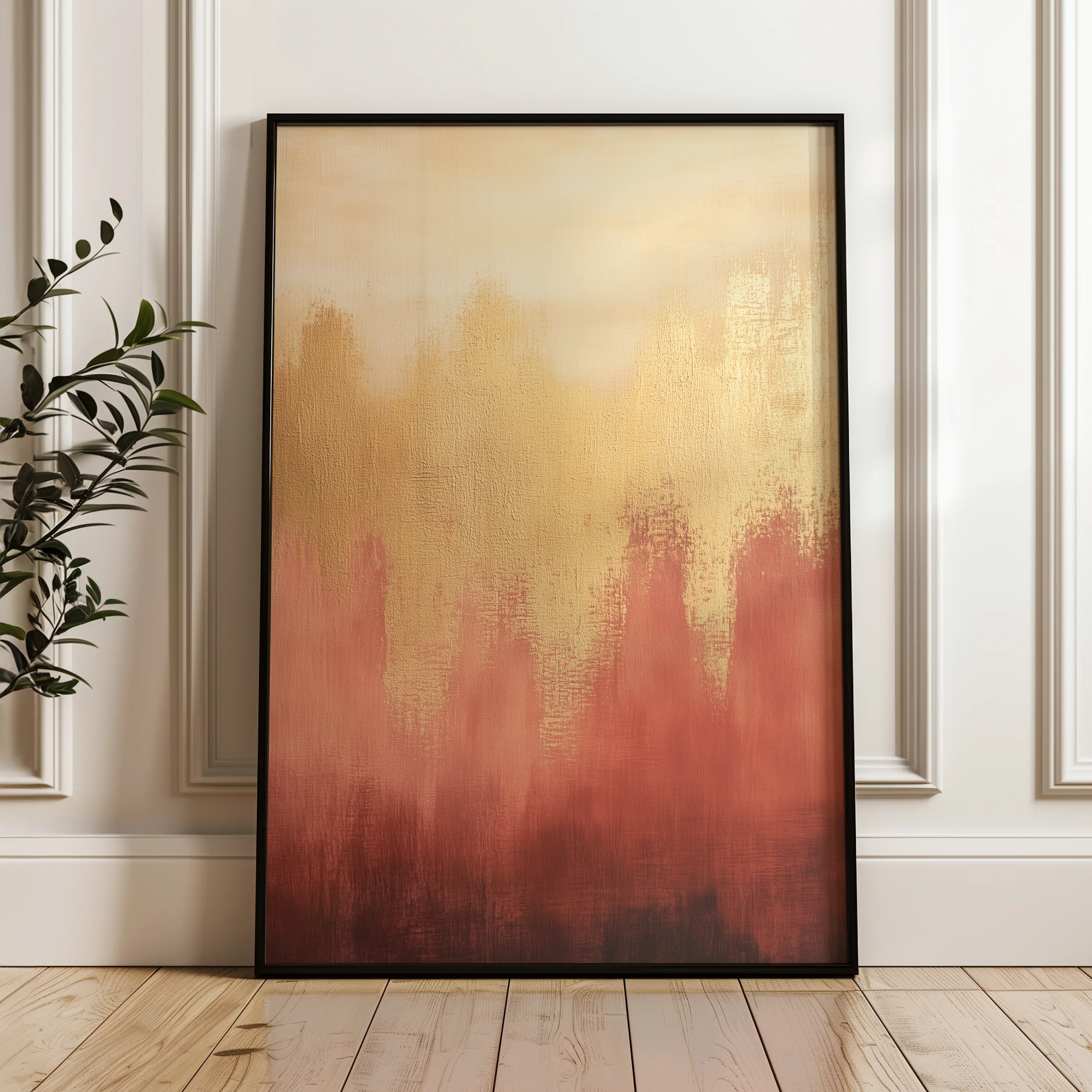 Abstract Canvas Wall Art WAD326-A 90 x 60 cm / Stretched on hidden frame