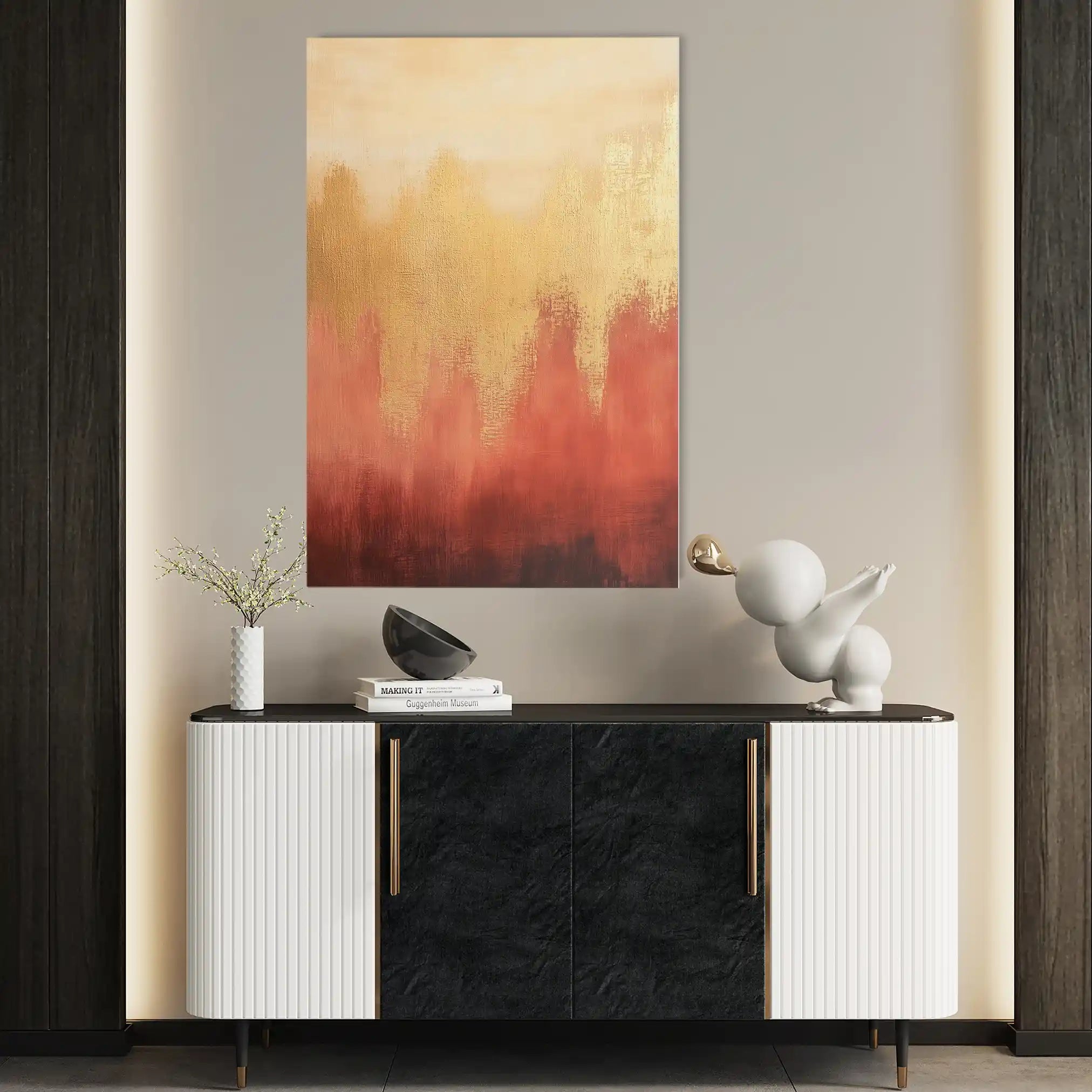 Abstract 326 Canvas Art 60 x 40 cm / Stretched on hidden frame