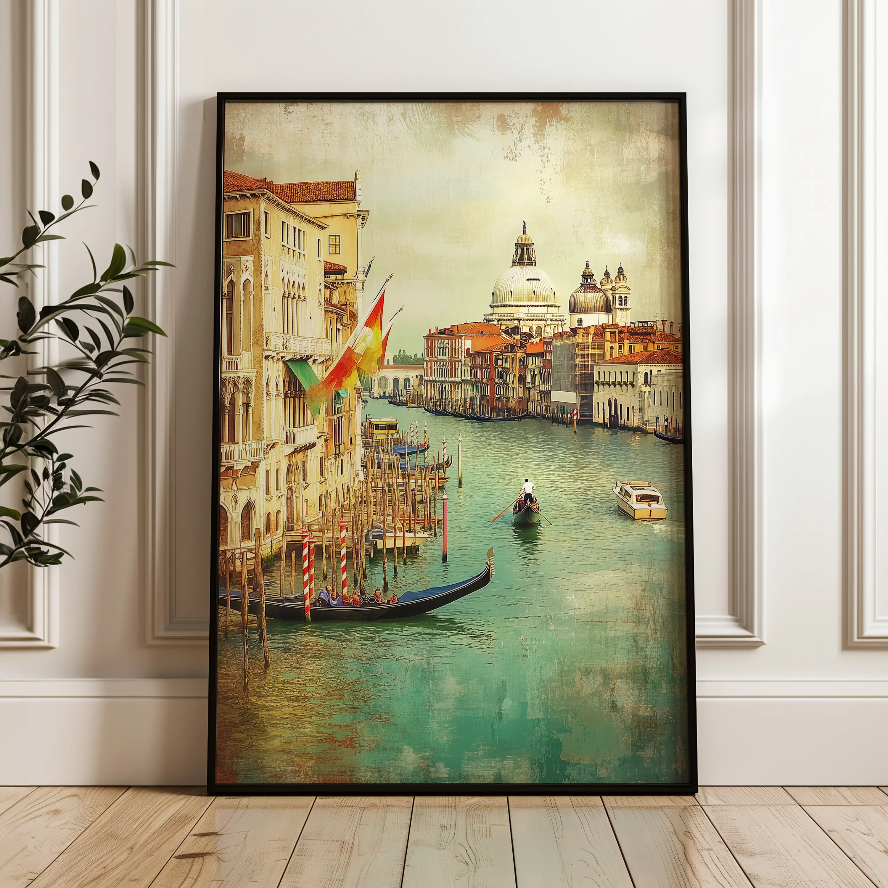 Landscape Canvas Wall Art WAD326-L 90 x 60 cm / Stretched on hidden frame