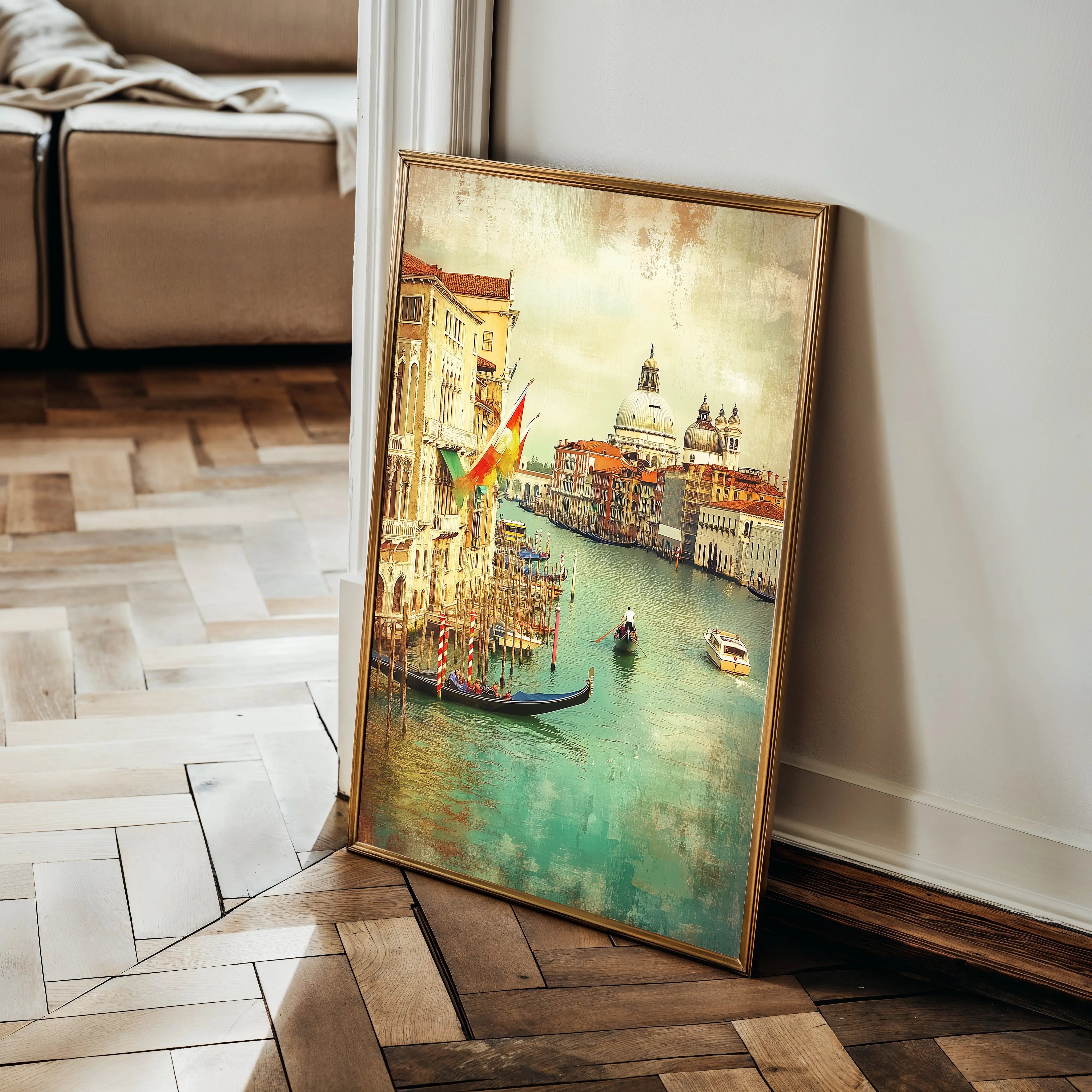 Landscape Canvas Wall Art WAD326-L 90 x 60 cm / Stretched on hidden frame