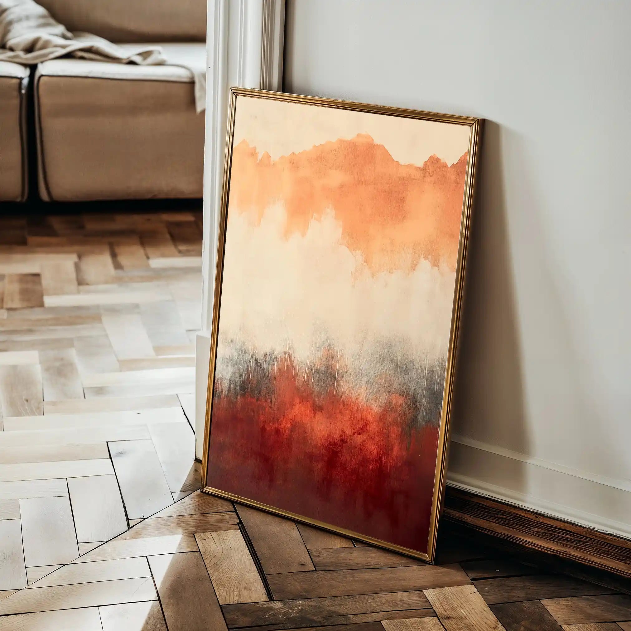 Abstract 327 Canvas Art 60 x 40 cm / Stretched on hidden frame