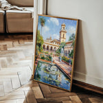 Landscape 328 Canvas Art 90 x 60 cm / Stretched on hidden frame
