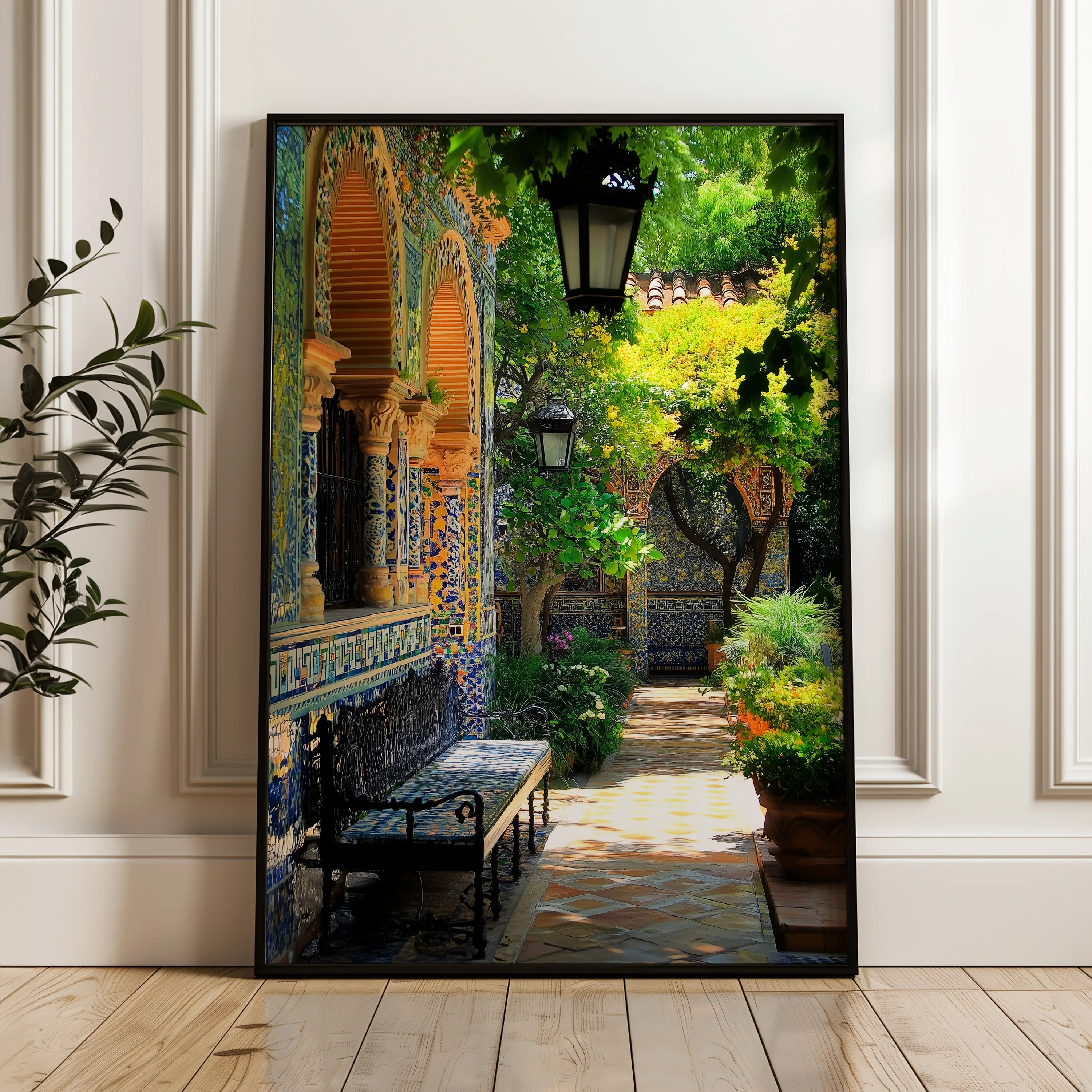 Landscape Canvas Wall Art WAD329-L 90 x 60 cm / Stretched on hidden frame