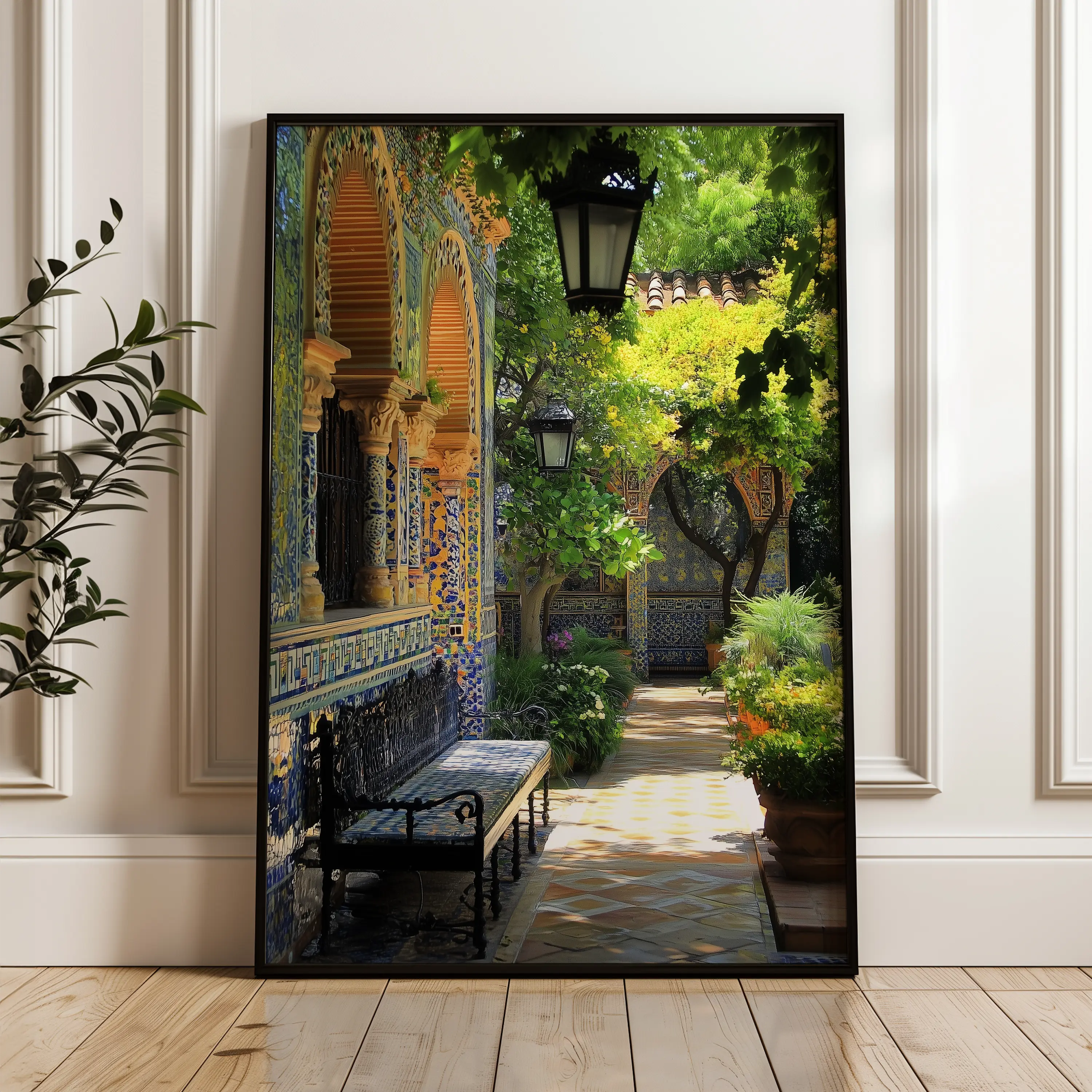 Landscape Canvas Wall Art WAD329-L 90 x 60 cm / Stretched on hidden frame