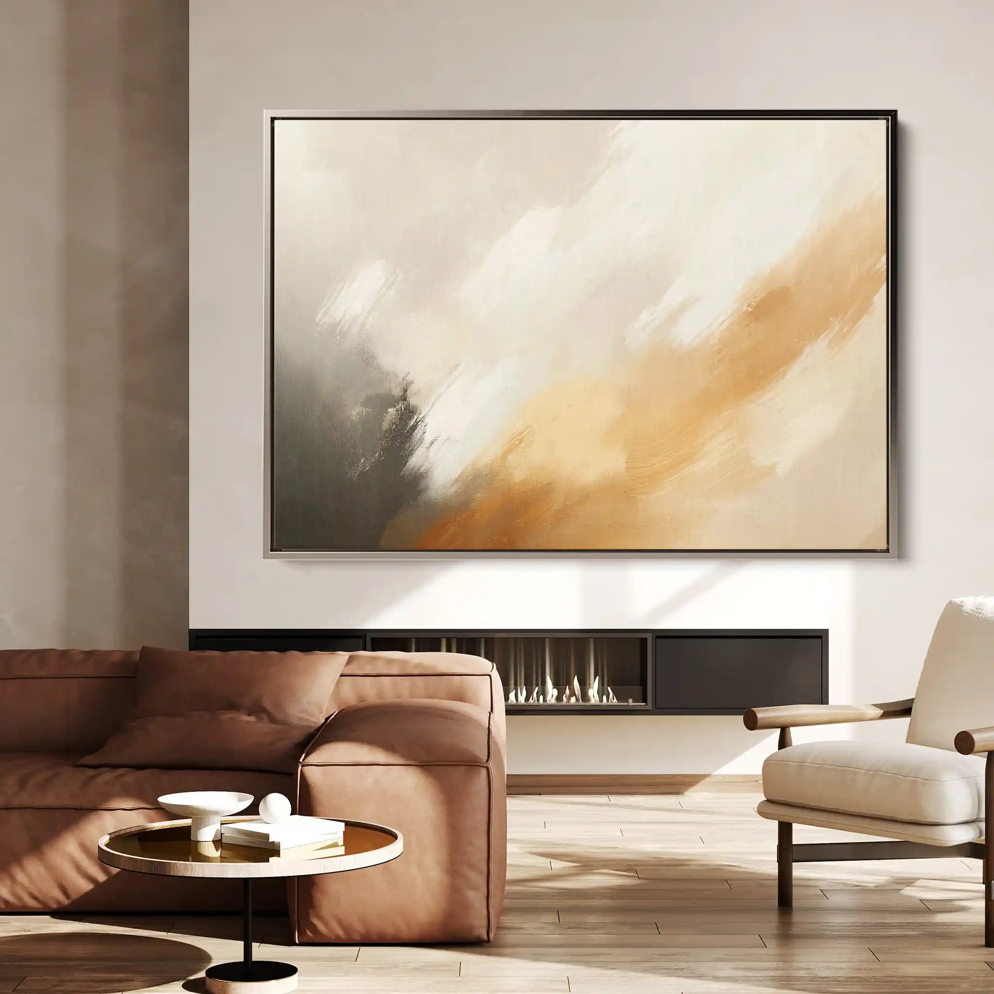 Abstract 330 Canvas Art 60 x 40 cm / Stretched on hidden frame