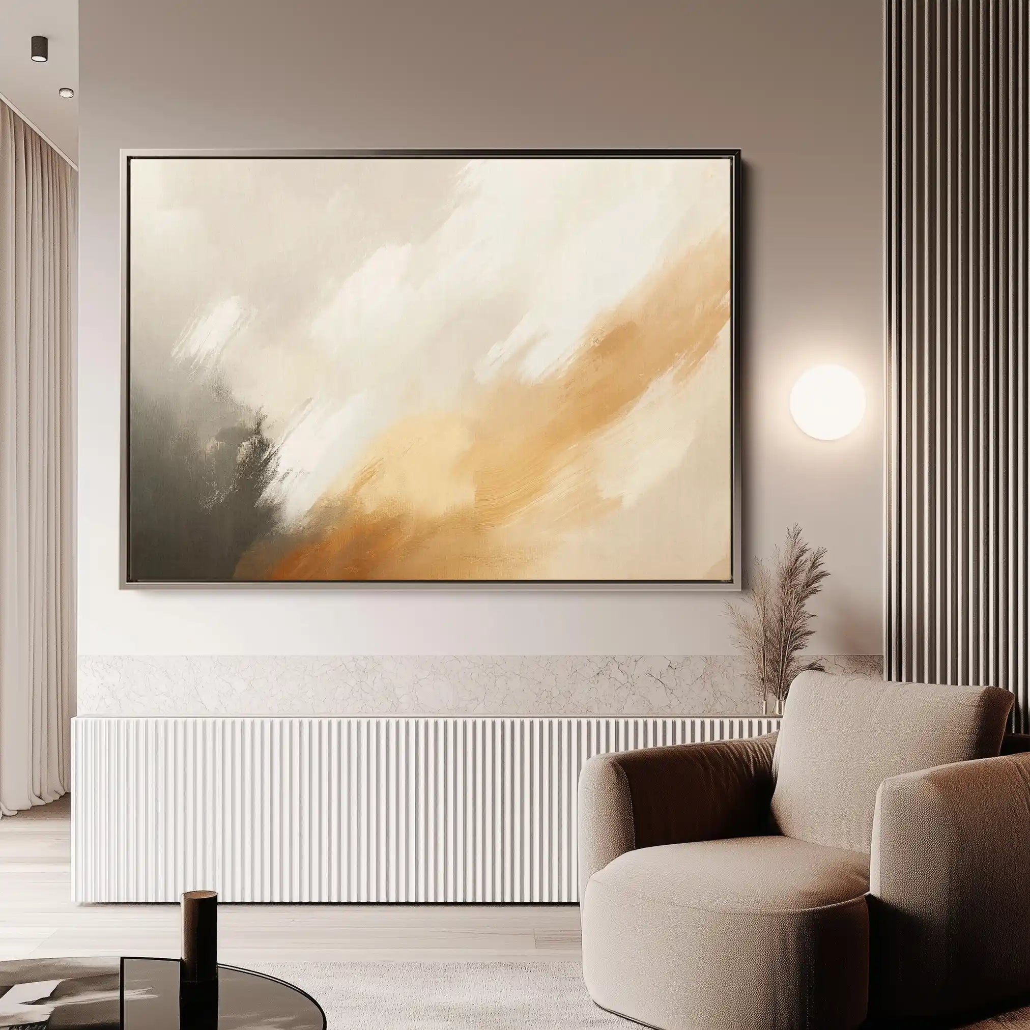 Abstract 330 Canvas Art 60 x 40 cm / Stretched on hidden frame