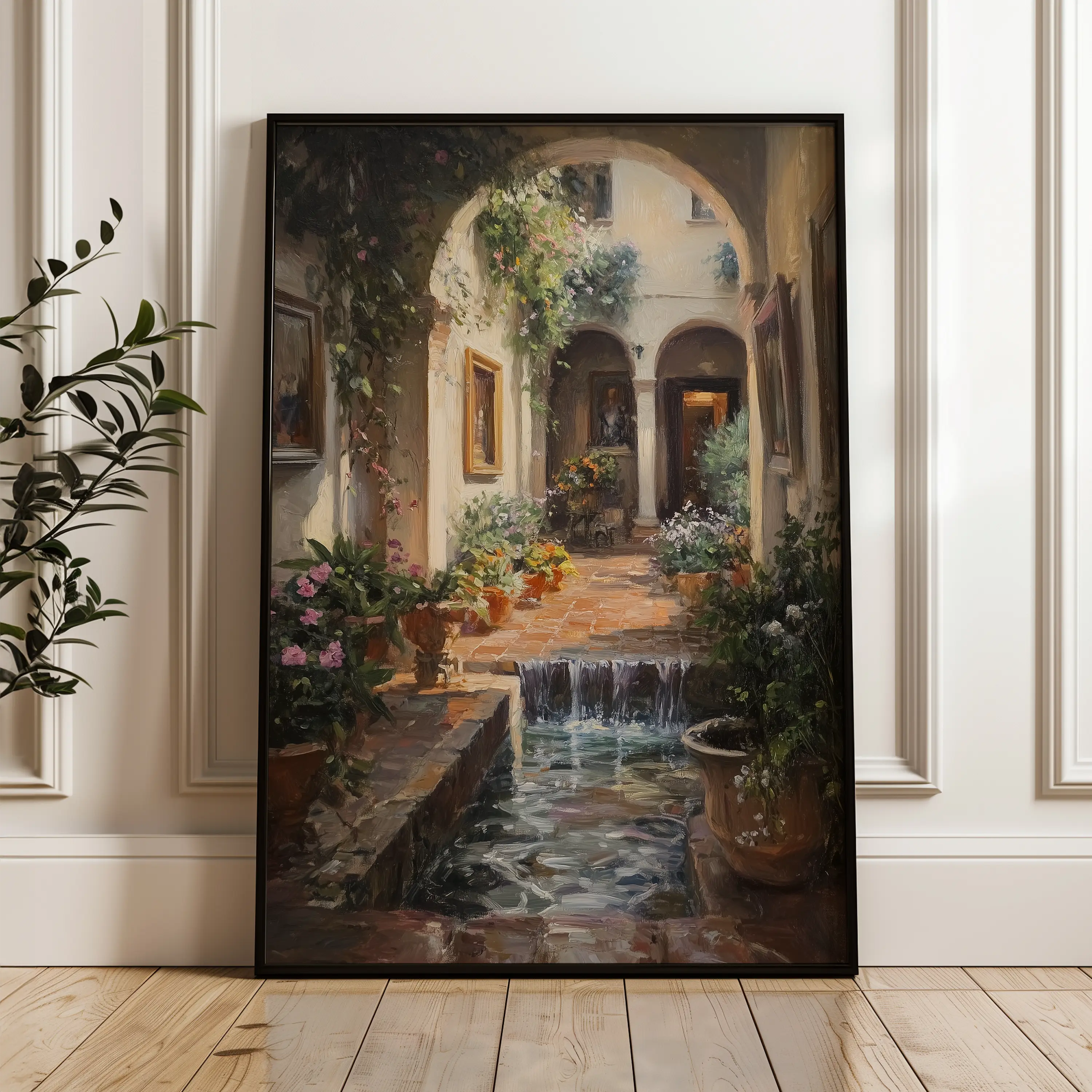 Landscape Canvas Wall Art WAD330-L 90 x 60 cm / Stretched on hidden frame