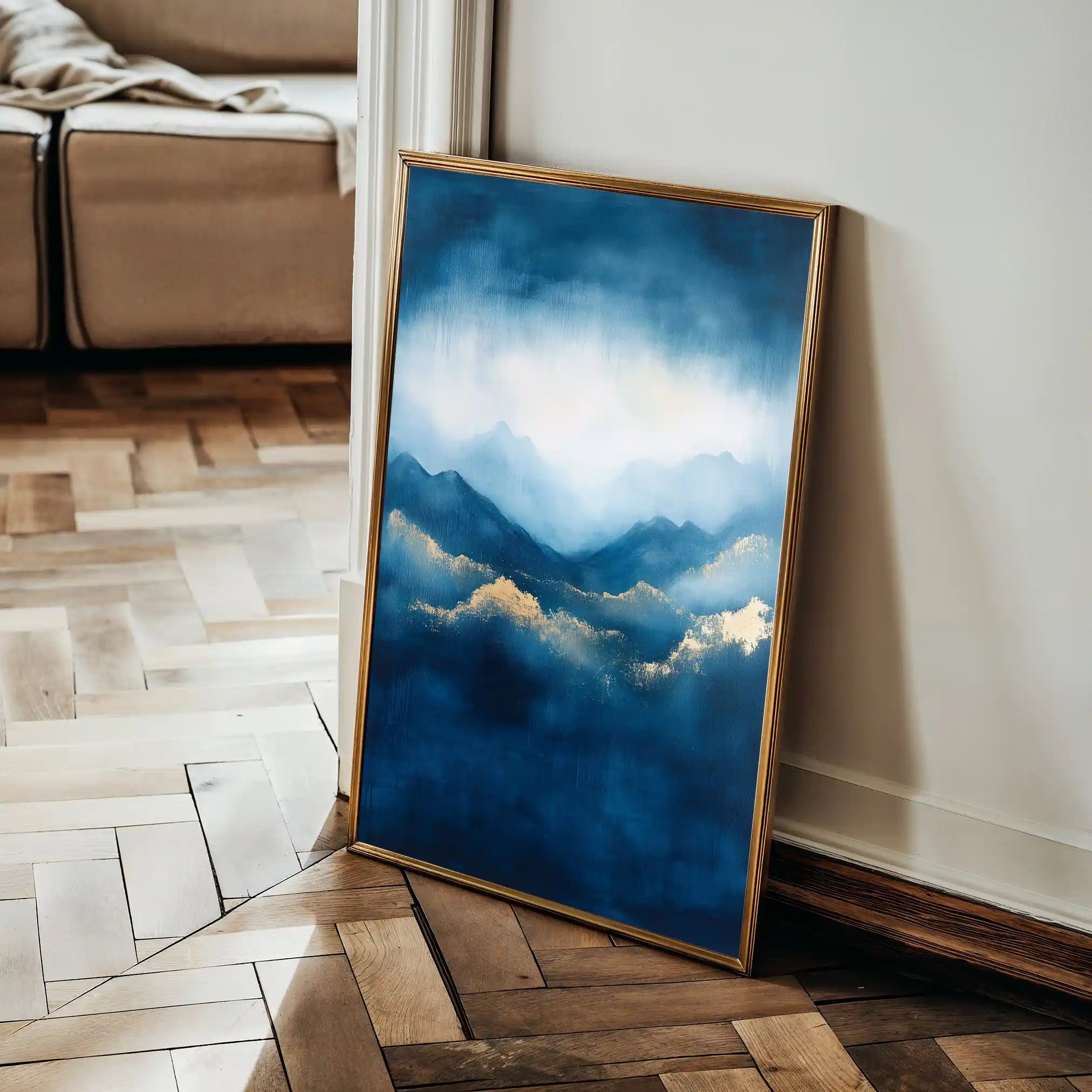 Abstract 331 Canvas Art 60 x 40 cm / Stretched on hidden frame