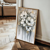 Floral Canvas Wall Art WAD332-F 90 x 60 cm / Stretched on hidden frame