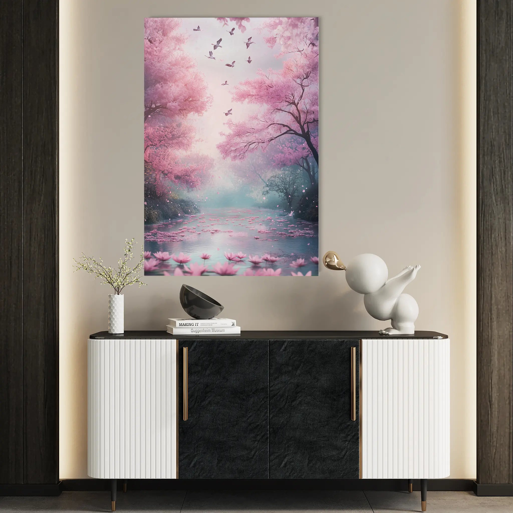 Landscape Canvas Wall Art WAD332-L 90 x 60 cm / Stretched on hidden frame