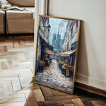 Landscape 334 Canvas Art 90 x 60 cm / Stretched on hidden frame