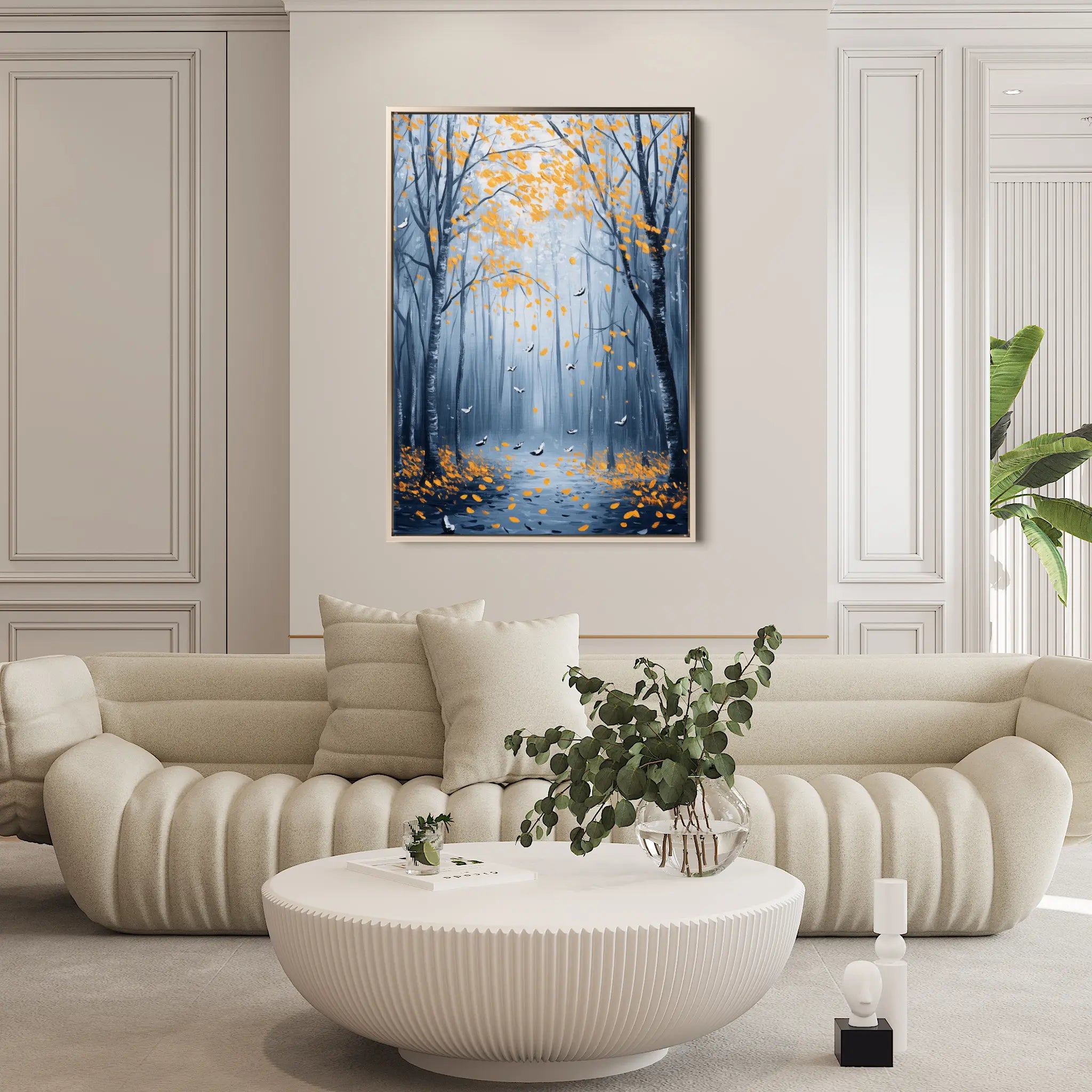 Landscape Canvas Wall Art WAD335-L 90 x 60 cm / Stretched on hidden frame