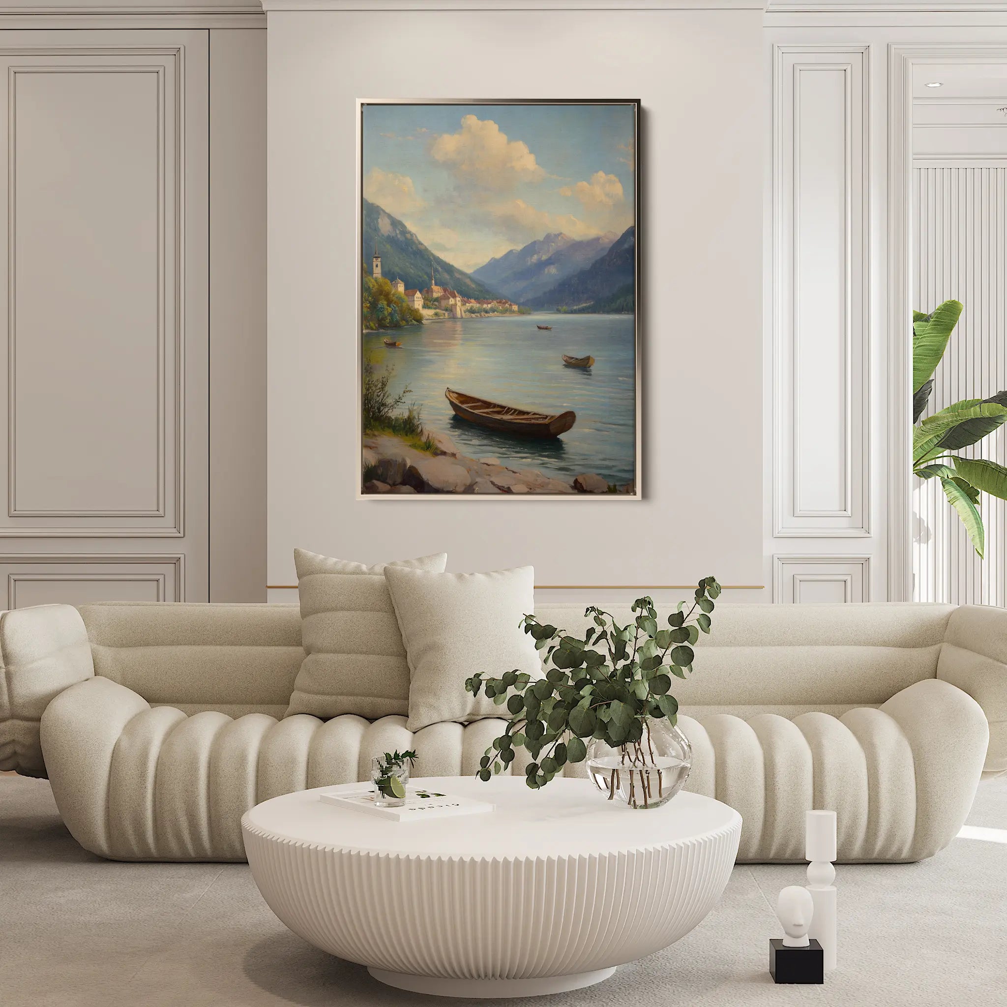 Landscape Canvas Wall Art WAD336-L 90 x 60 cm / Stretched on hidden frame