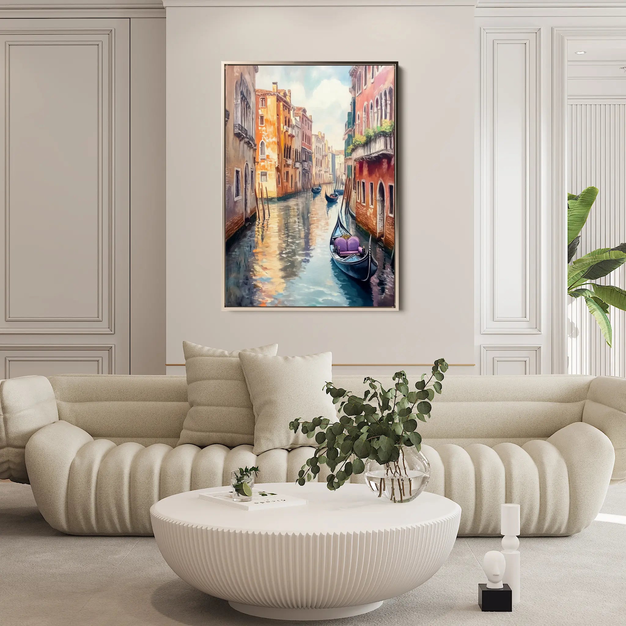 Landscape Canvas Wall Art WAD337-L 90 x 60 cm / Stretched on hidden frame