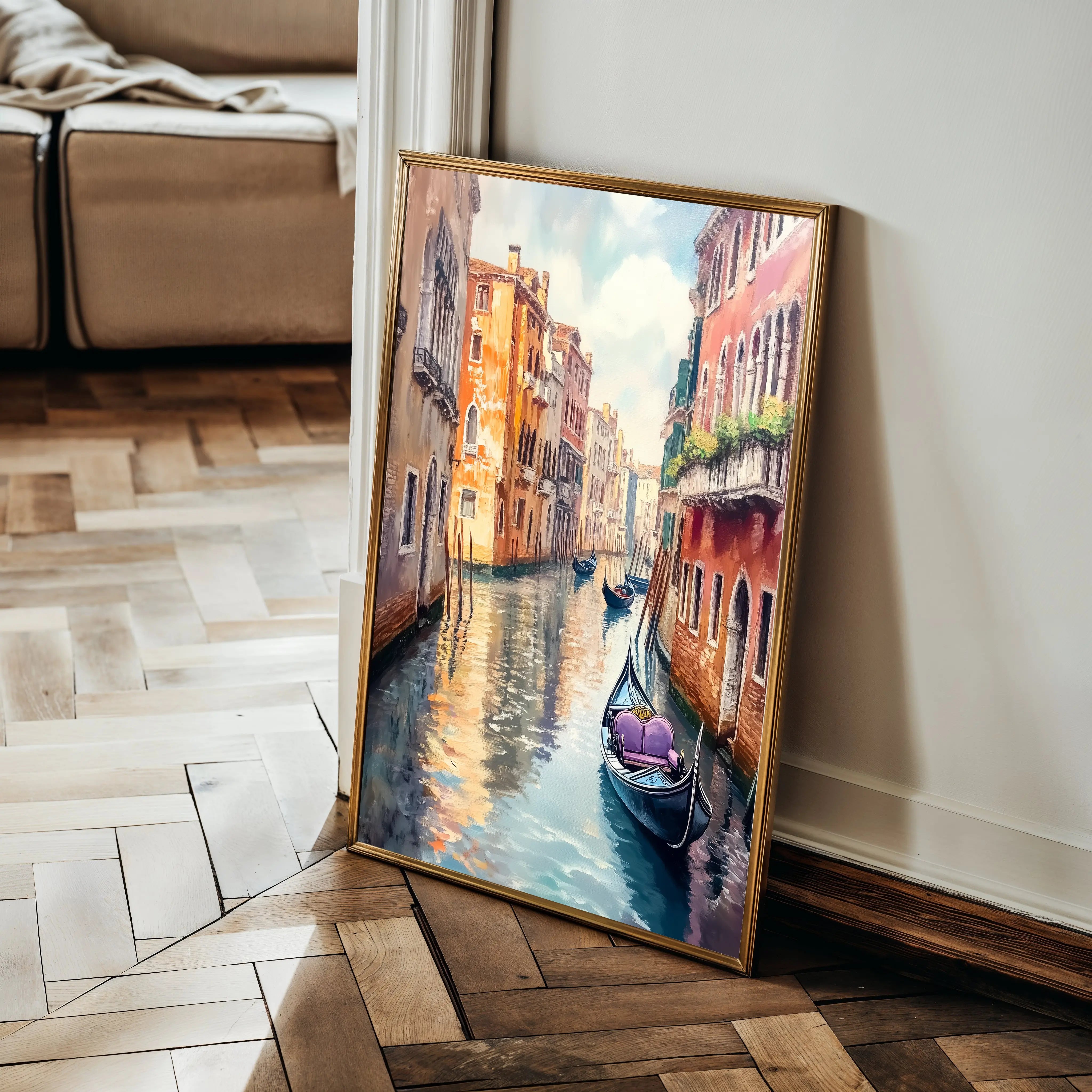 Landscape Canvas Wall Art WAD337-L 90 x 60 cm / Stretched on hidden frame