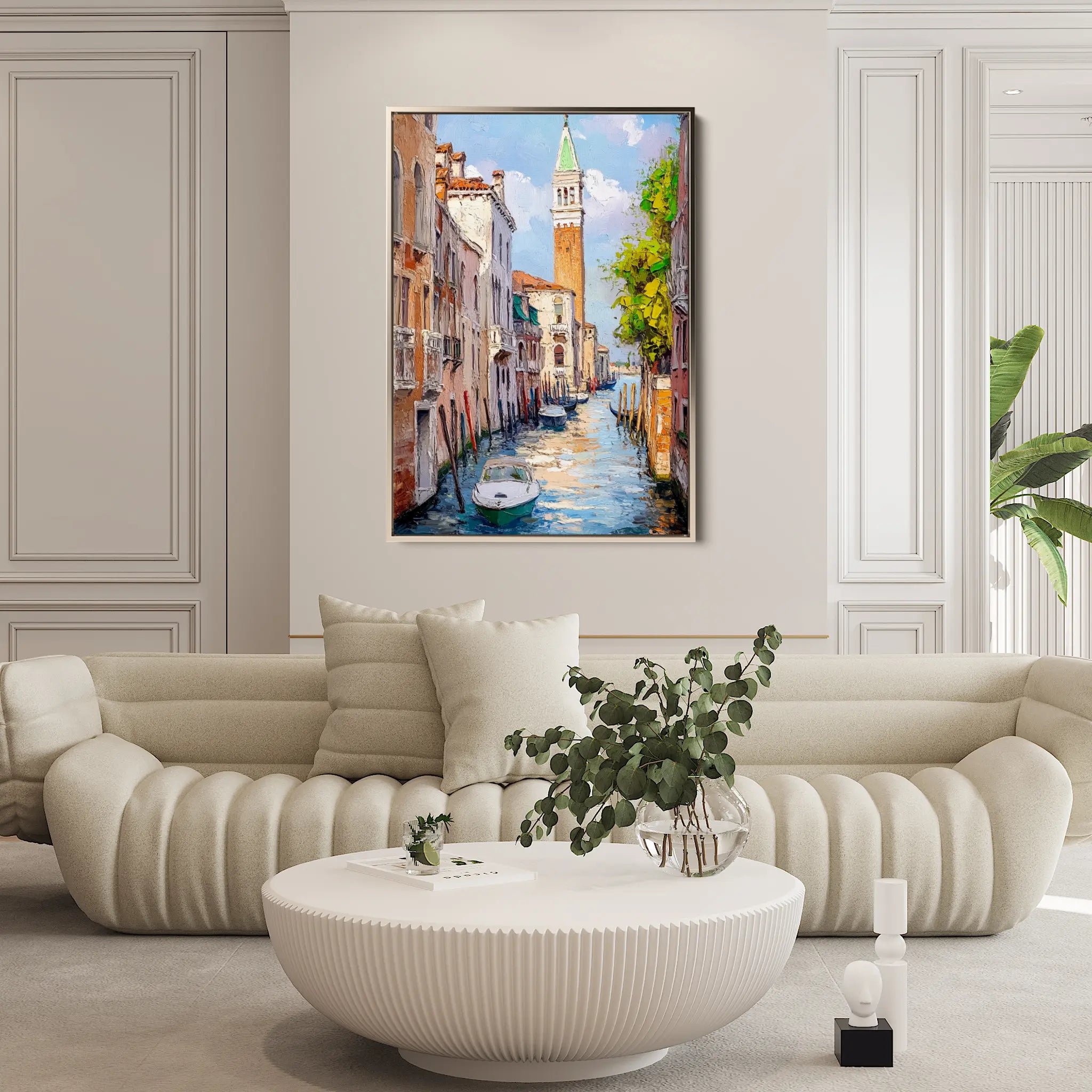 Landscape Canvas Wall Art WAD338-L 90 x 60 cm / Stretched on hidden frame