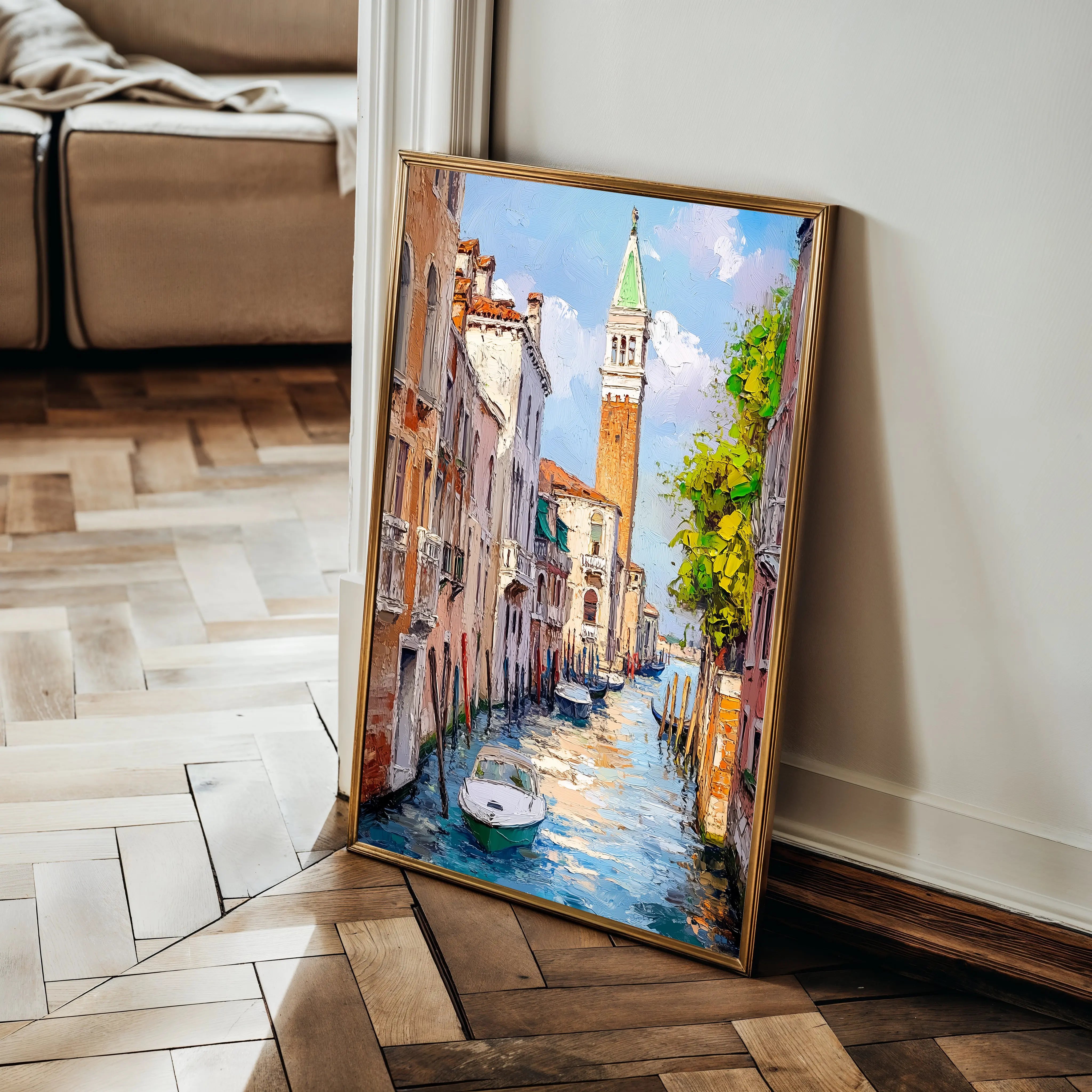 Landscape Canvas Wall Art WAD338-L 90 x 60 cm / Stretched on hidden frame