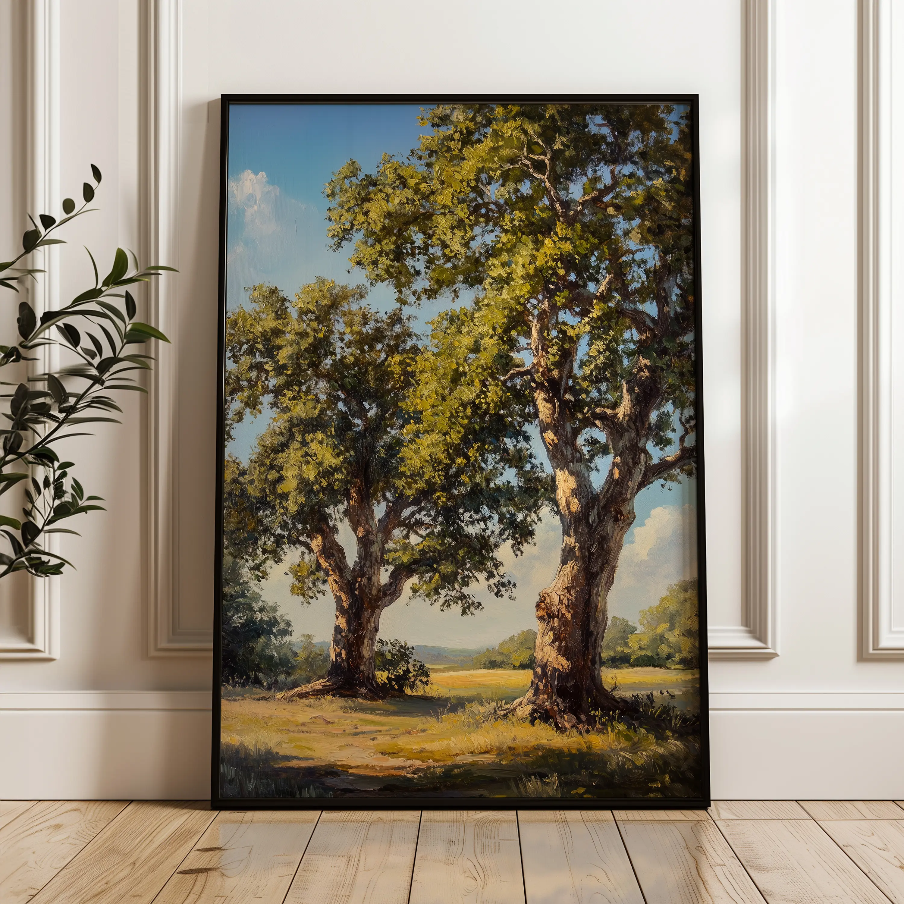 Landscape Canvas Wall Art WAD339-L 90 x 60 cm / Stretched on hidden frame