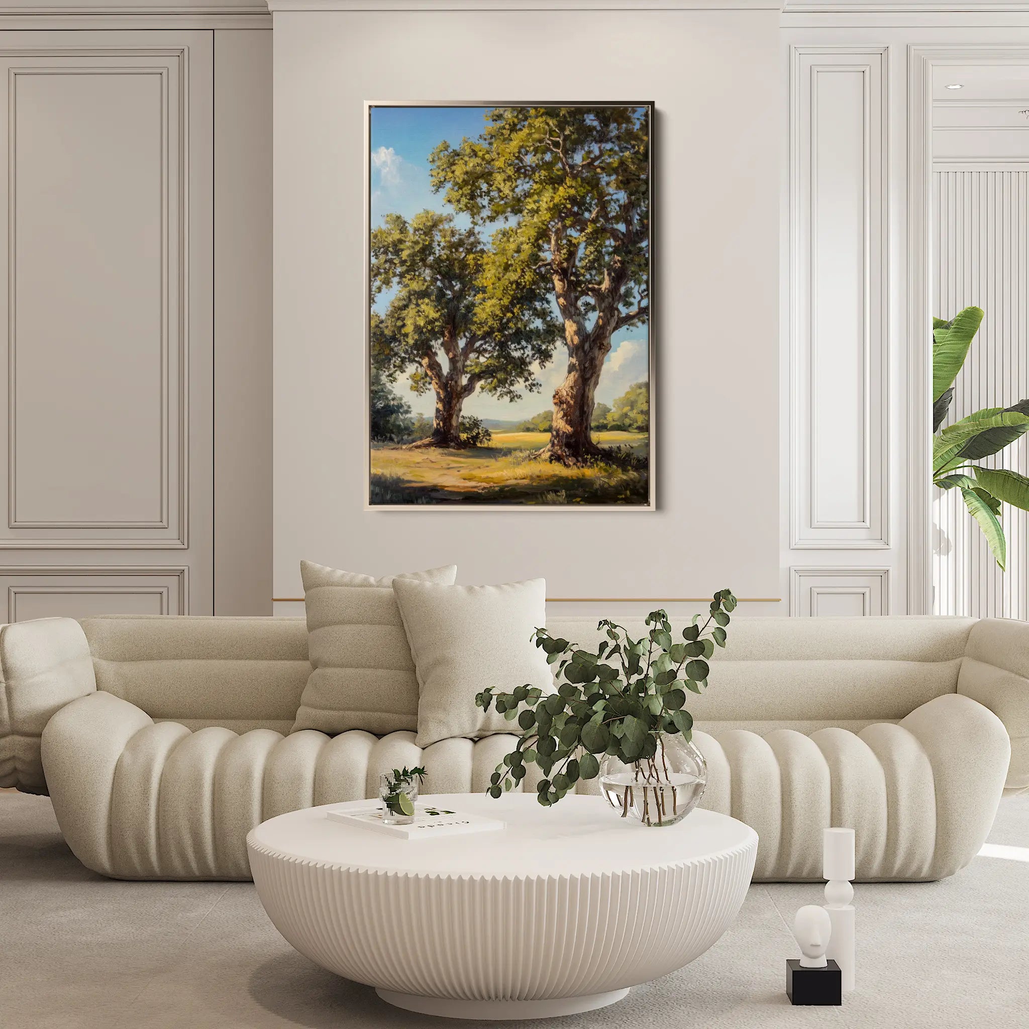 Landscape Canvas Wall Art WAD339-L 90 x 60 cm / Stretched on hidden frame