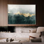 Abstract 343 Canvas Art 60 x 40 cm / Stretched on hidden frame